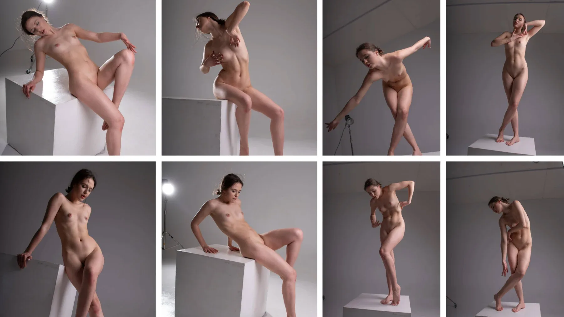 Nude Art Sketchbook Reference poses pictures [1350]