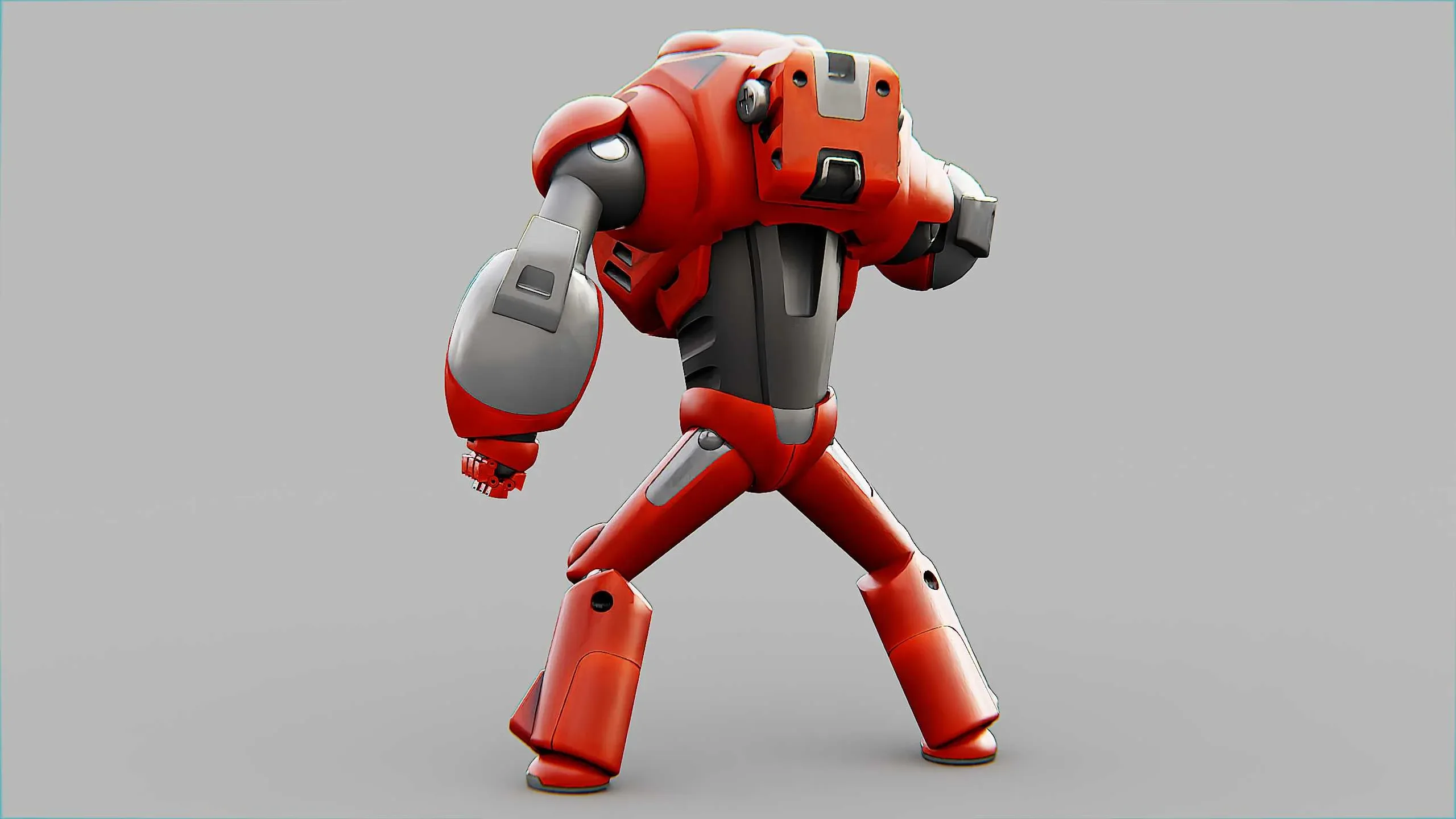 Battle Droid Xzeron Auto-Rig Pro Rigged For Mixamo, Unreal Engine Unity