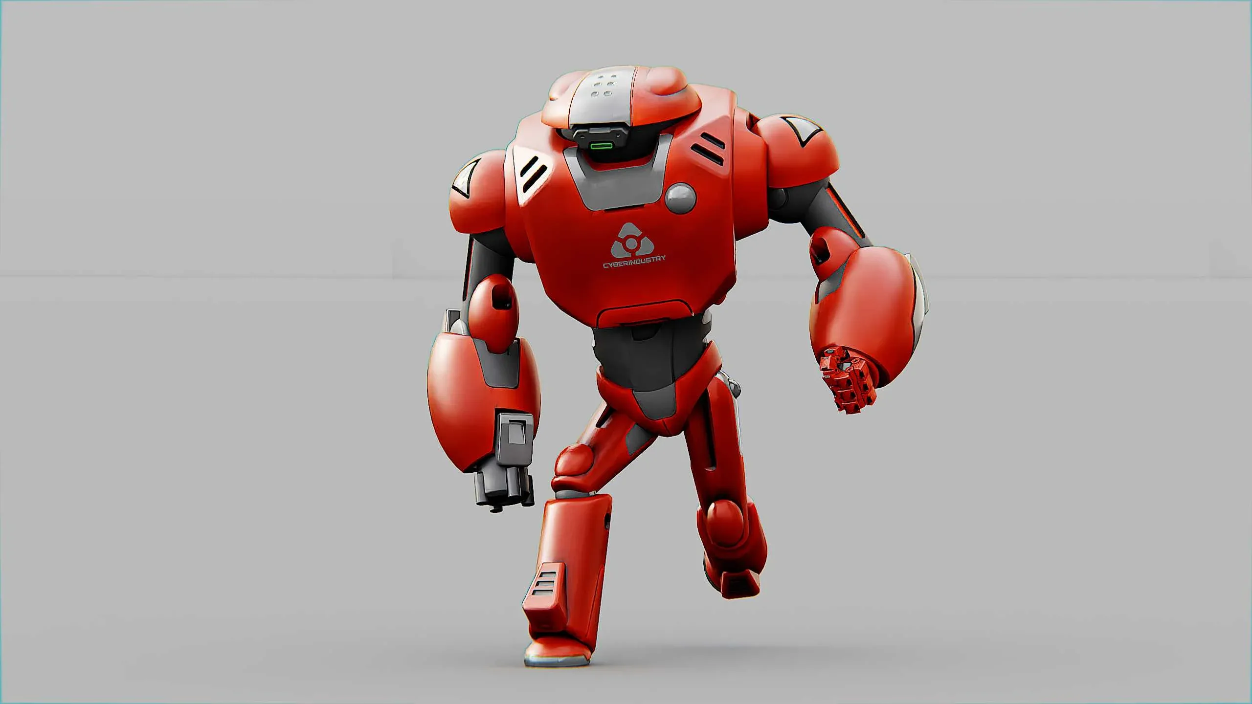 Battle Droid Xzeron Auto-Rig Pro Rigged For Mixamo, Unreal Engine Unity