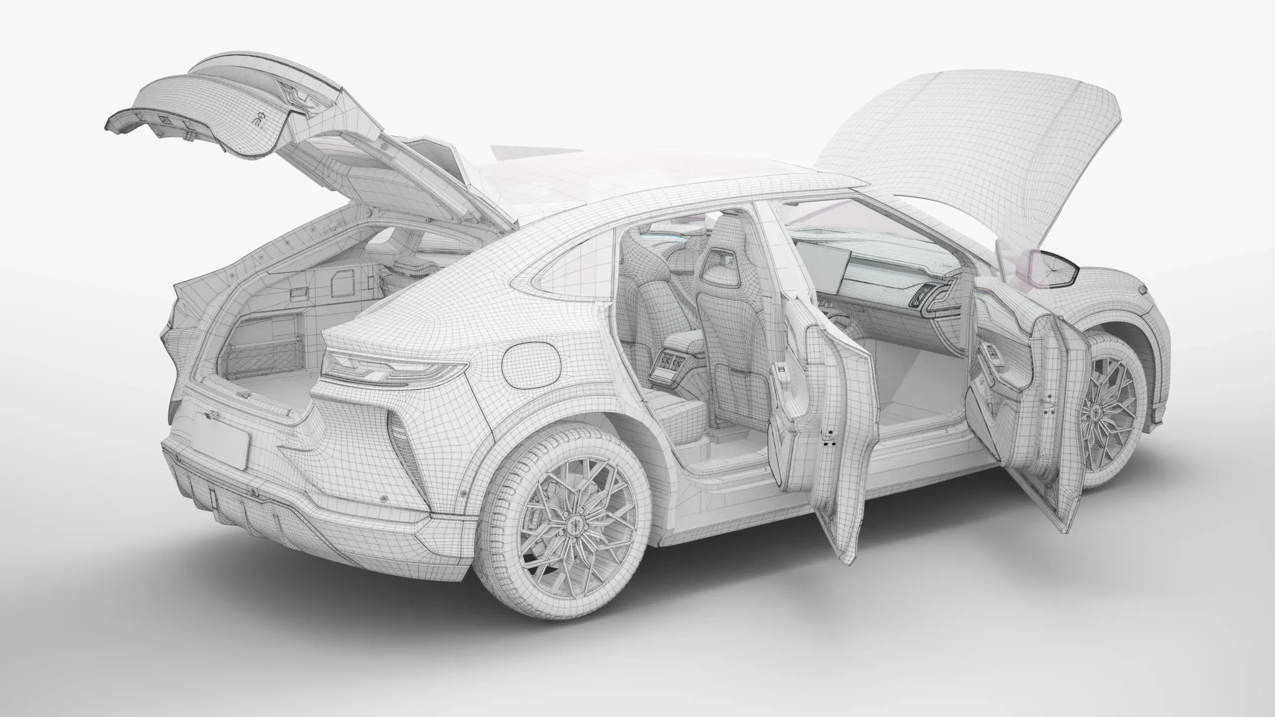 2024 BYD SONG L With Interior