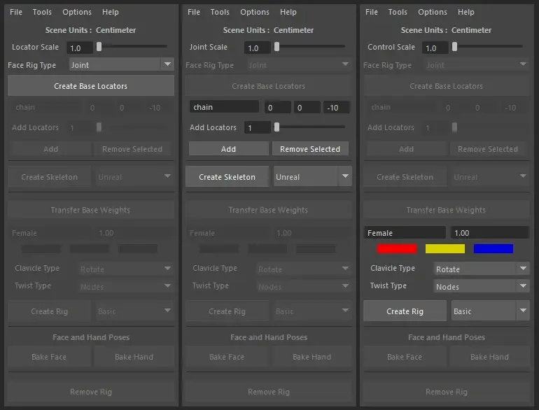 antCGi Biped Rigging Tool