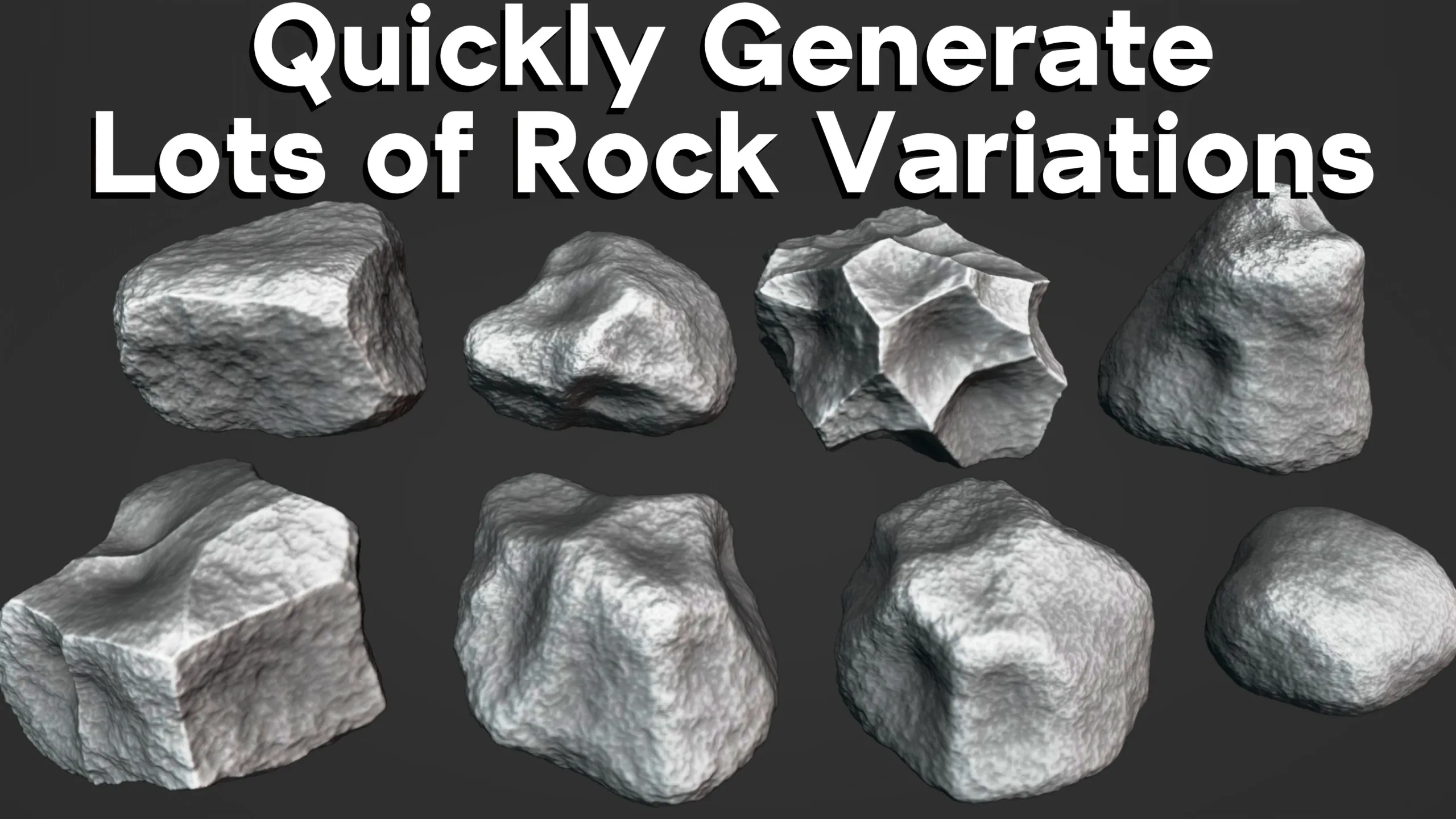 Rock Generator - Geometry Nodes