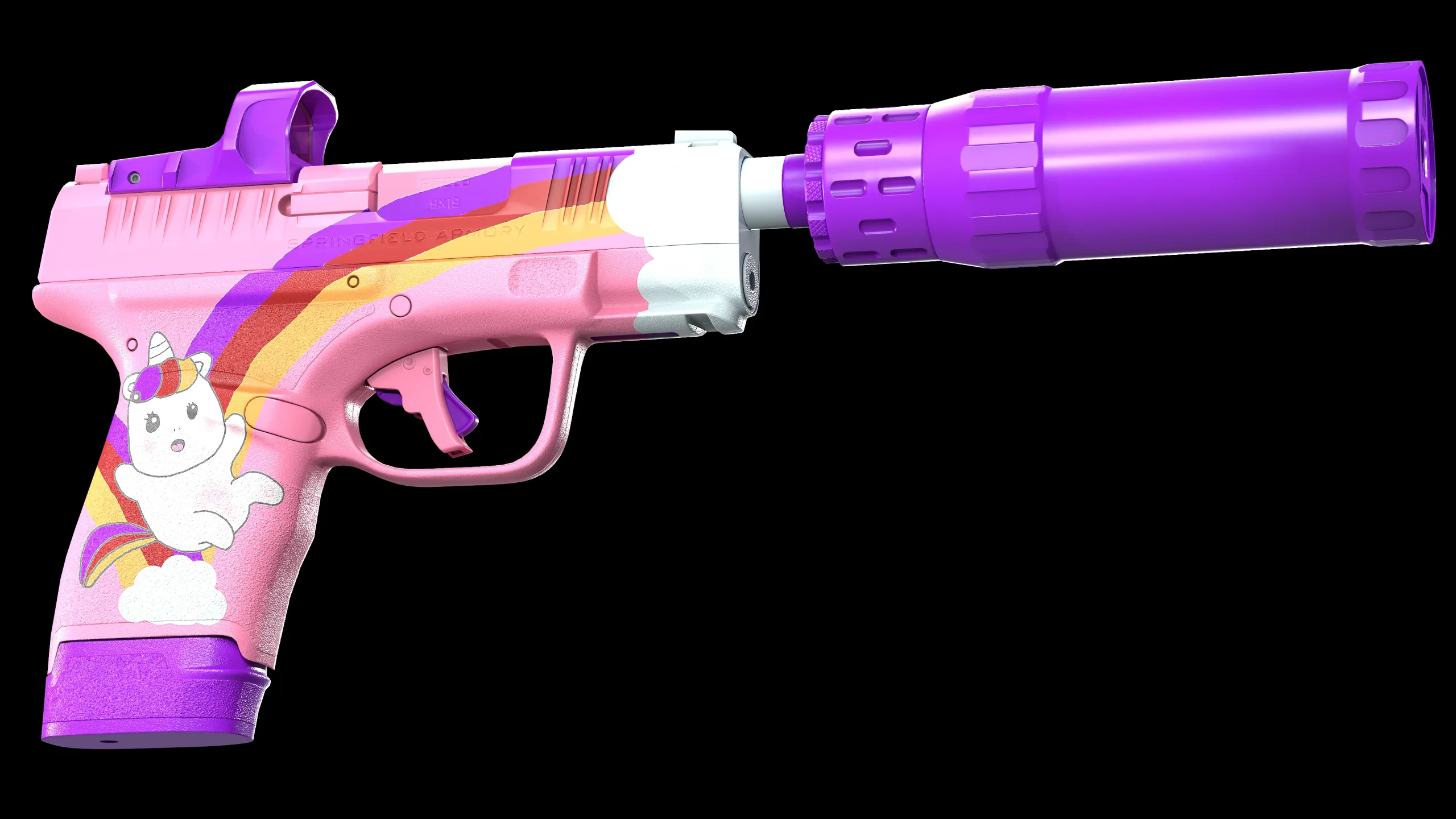 Springfield Armory Hellcat_All Versions + Bonus pink skin