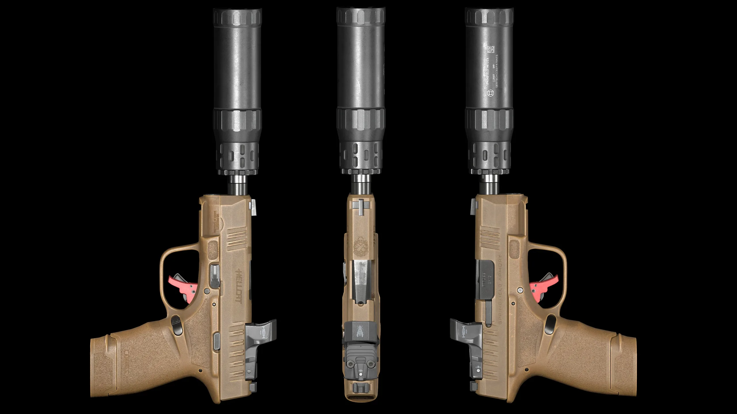 Springfield Armory Hellcat_All Versions + Bonus pink skin