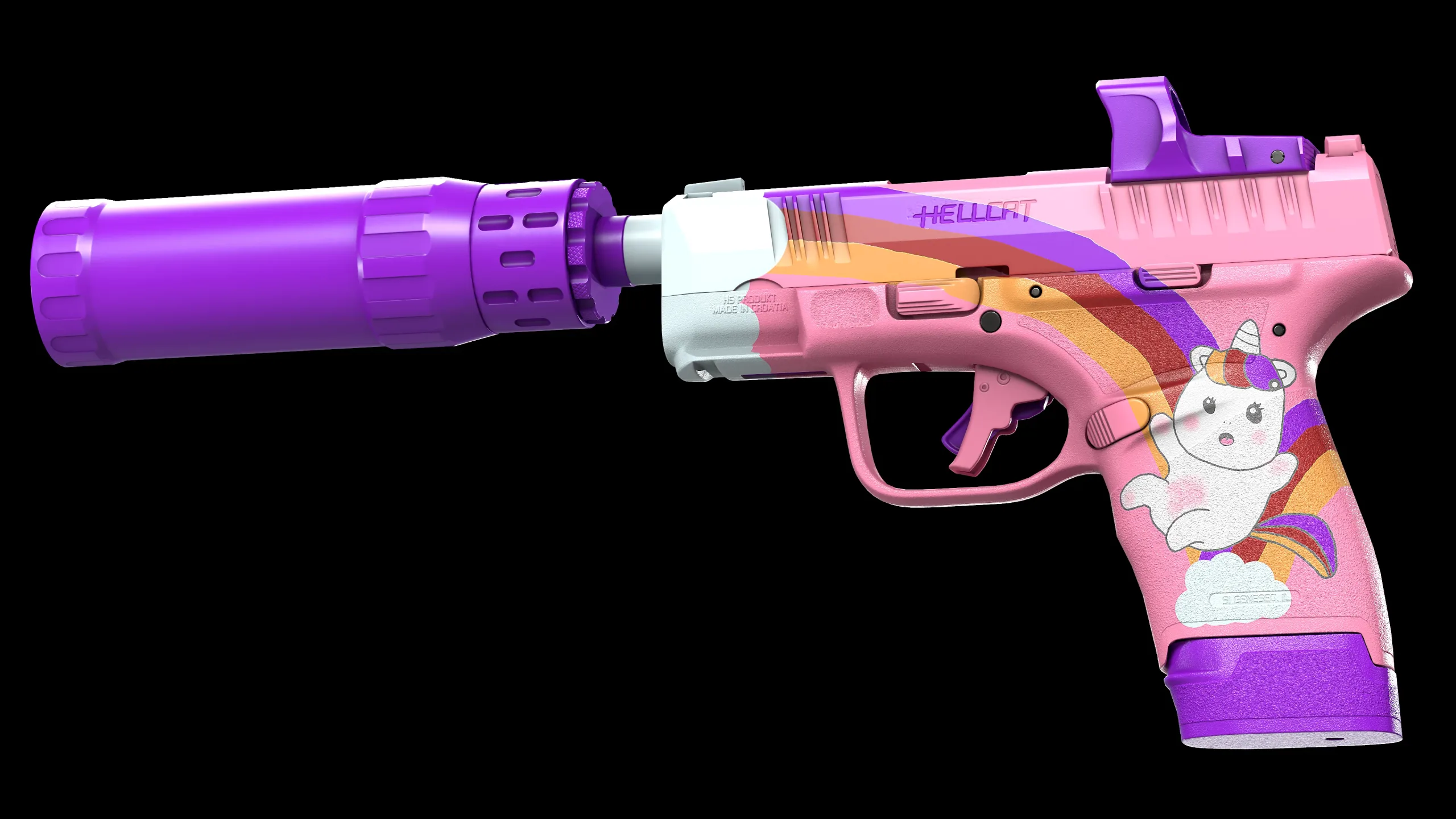 Springfield Armory Hellcat_All Versions + Bonus pink skin