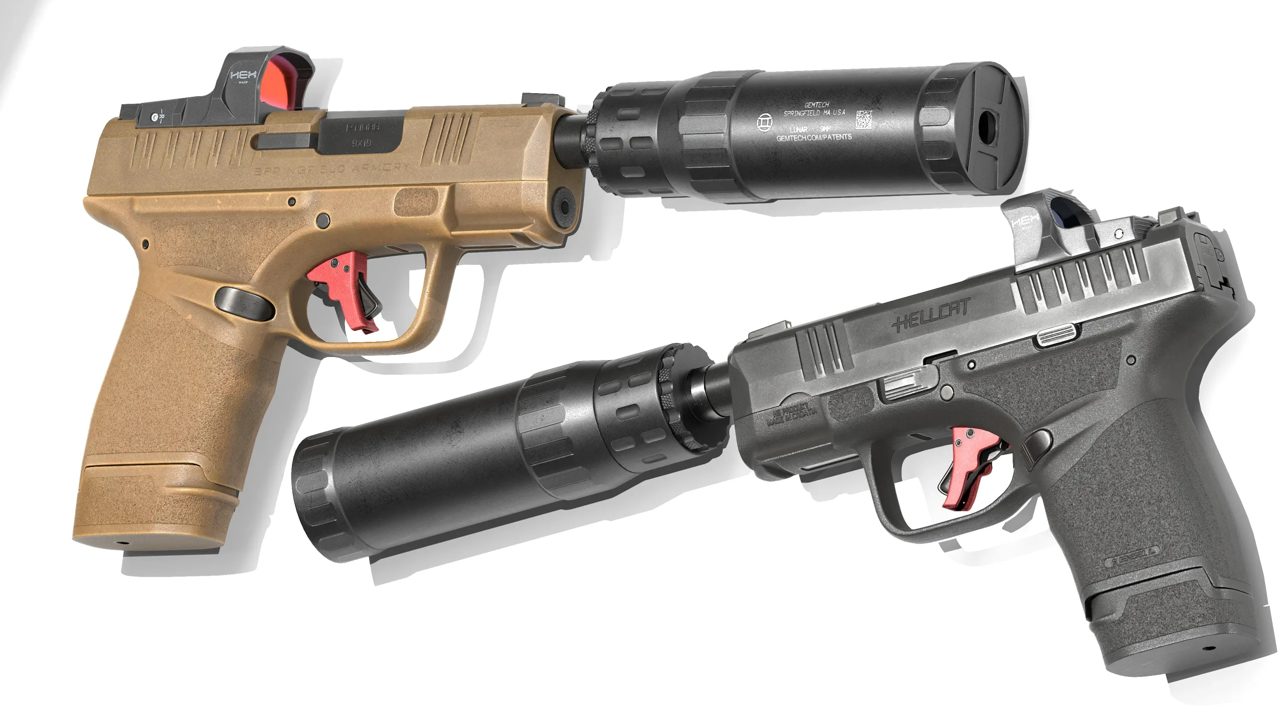 Springfield Armory Hellcat_All Versions + Bonus pink skin