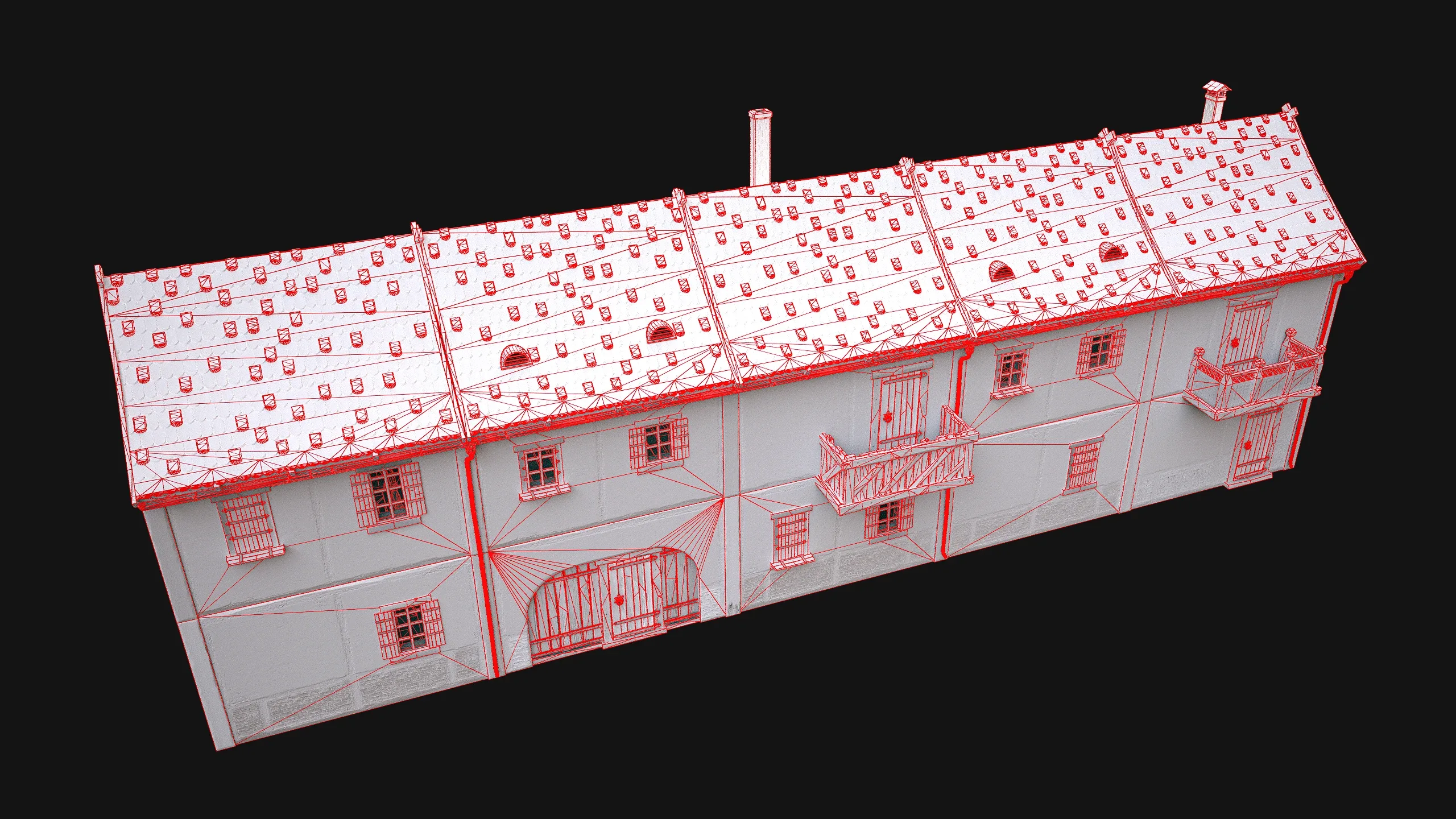 Medieval Town House City Pack 15 Buildings