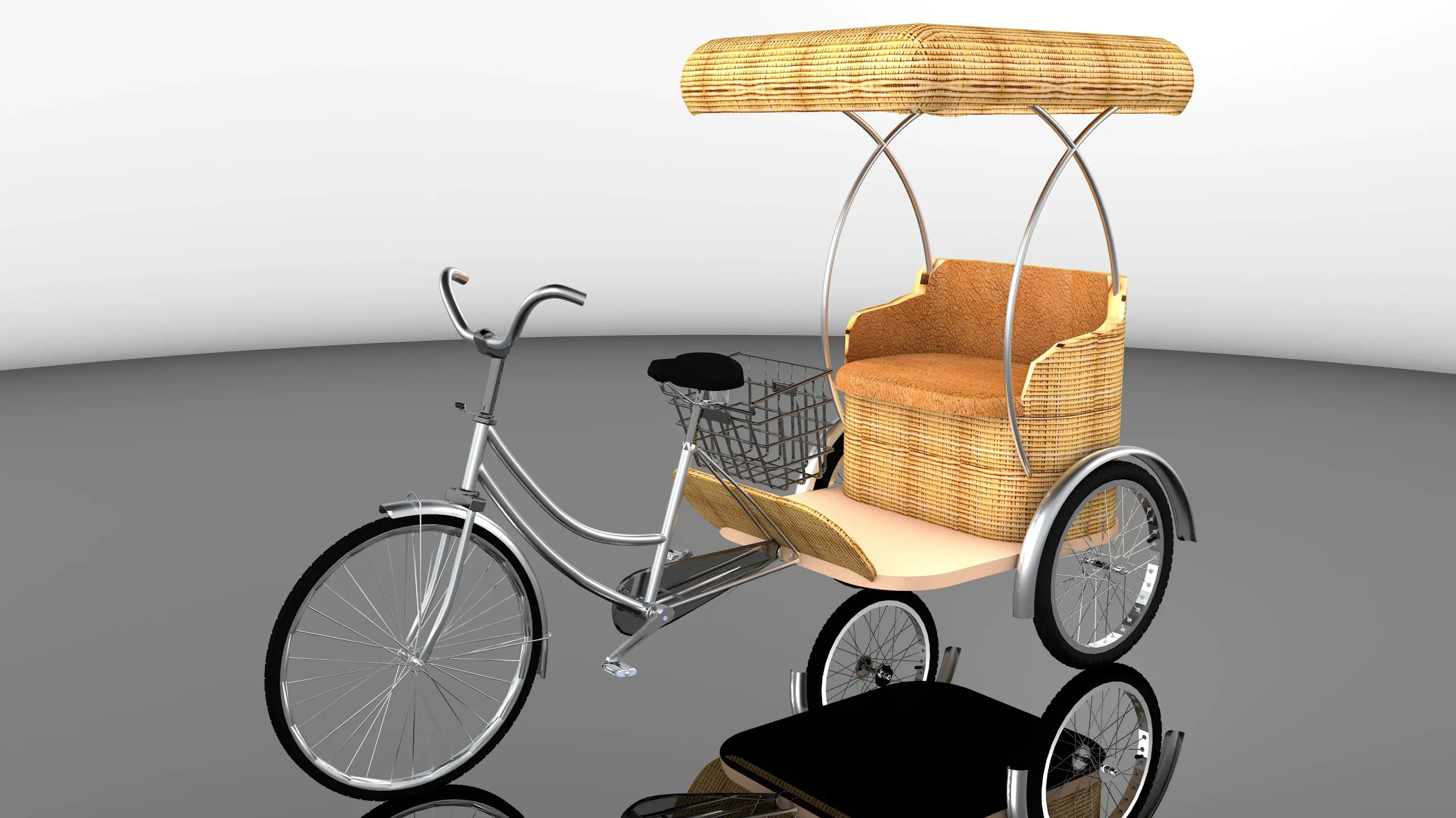 Bike Rickshaw 7 - 4K