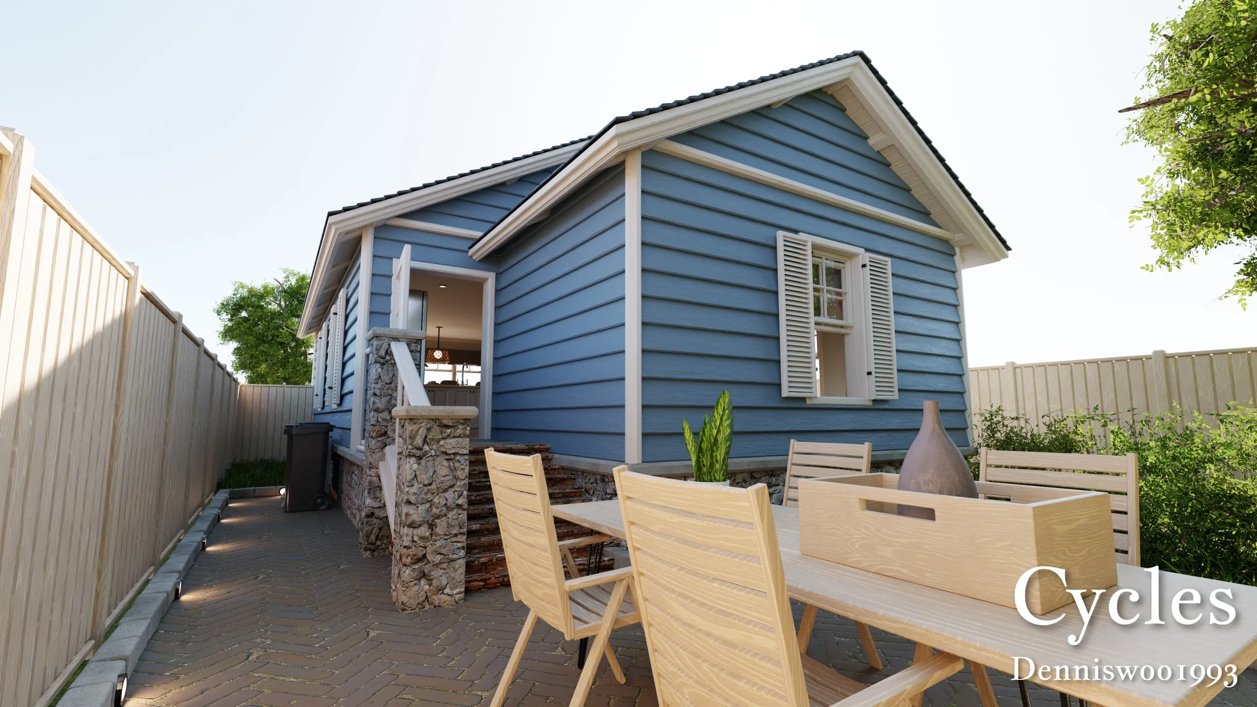 Modular Classic Style American House 2