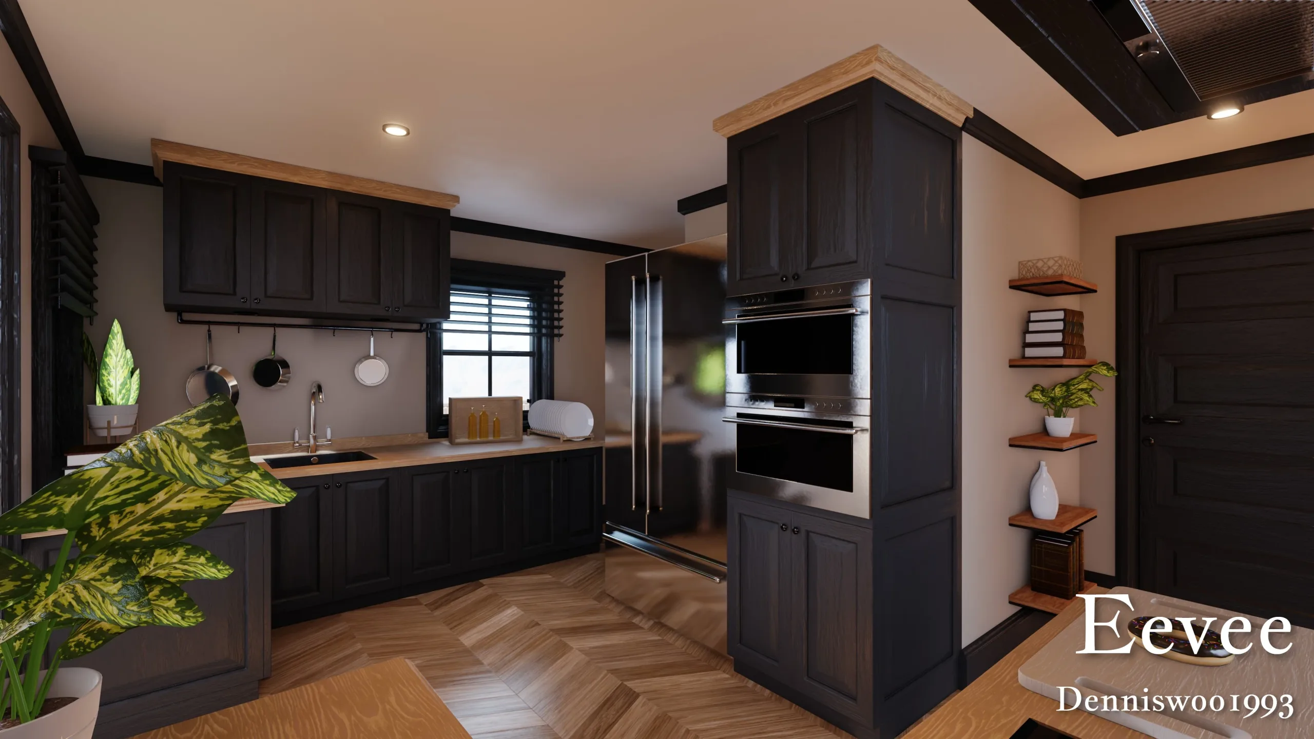 Modular Classic Style American House 4