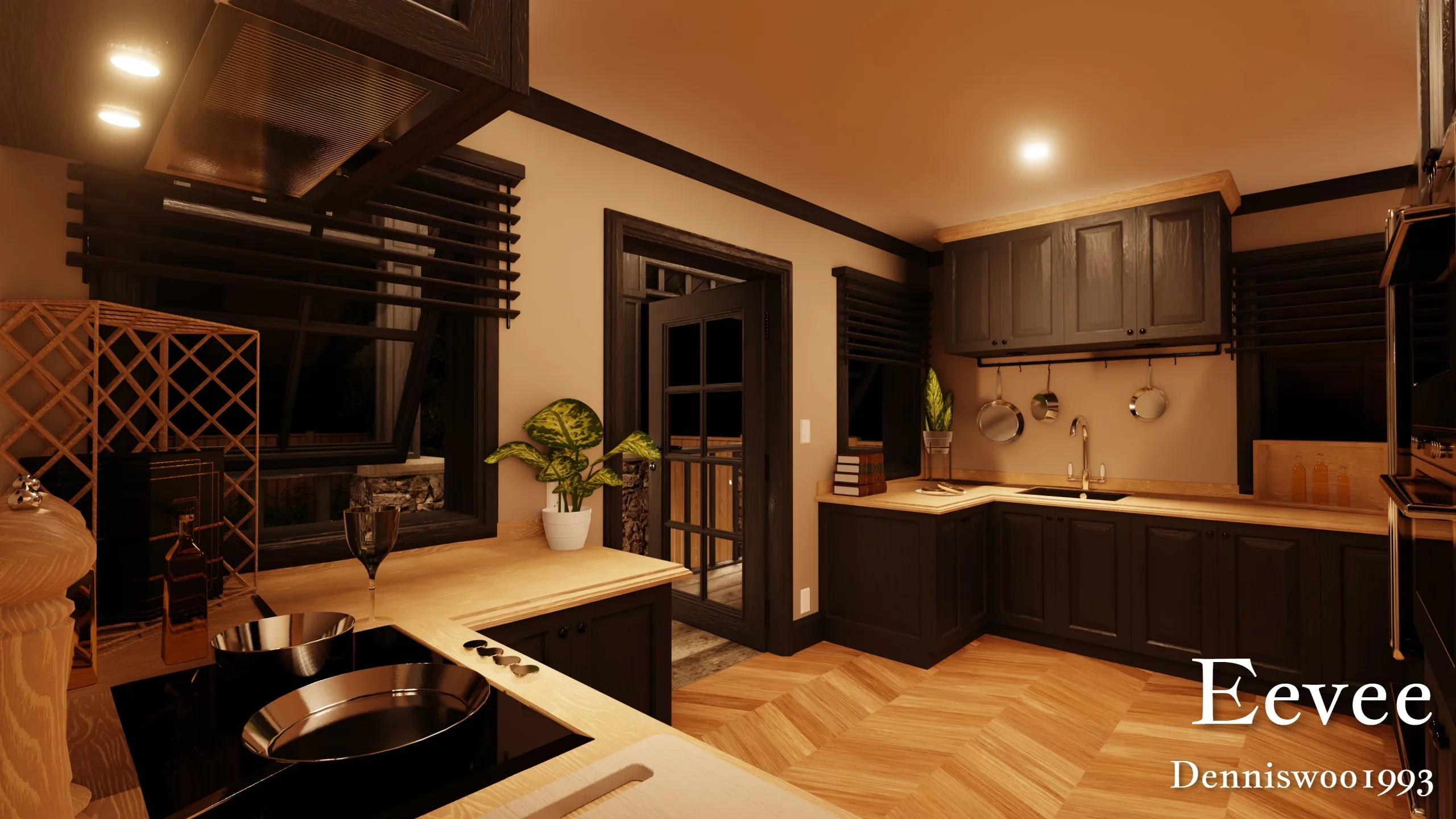 Modular Classic Style American House 4