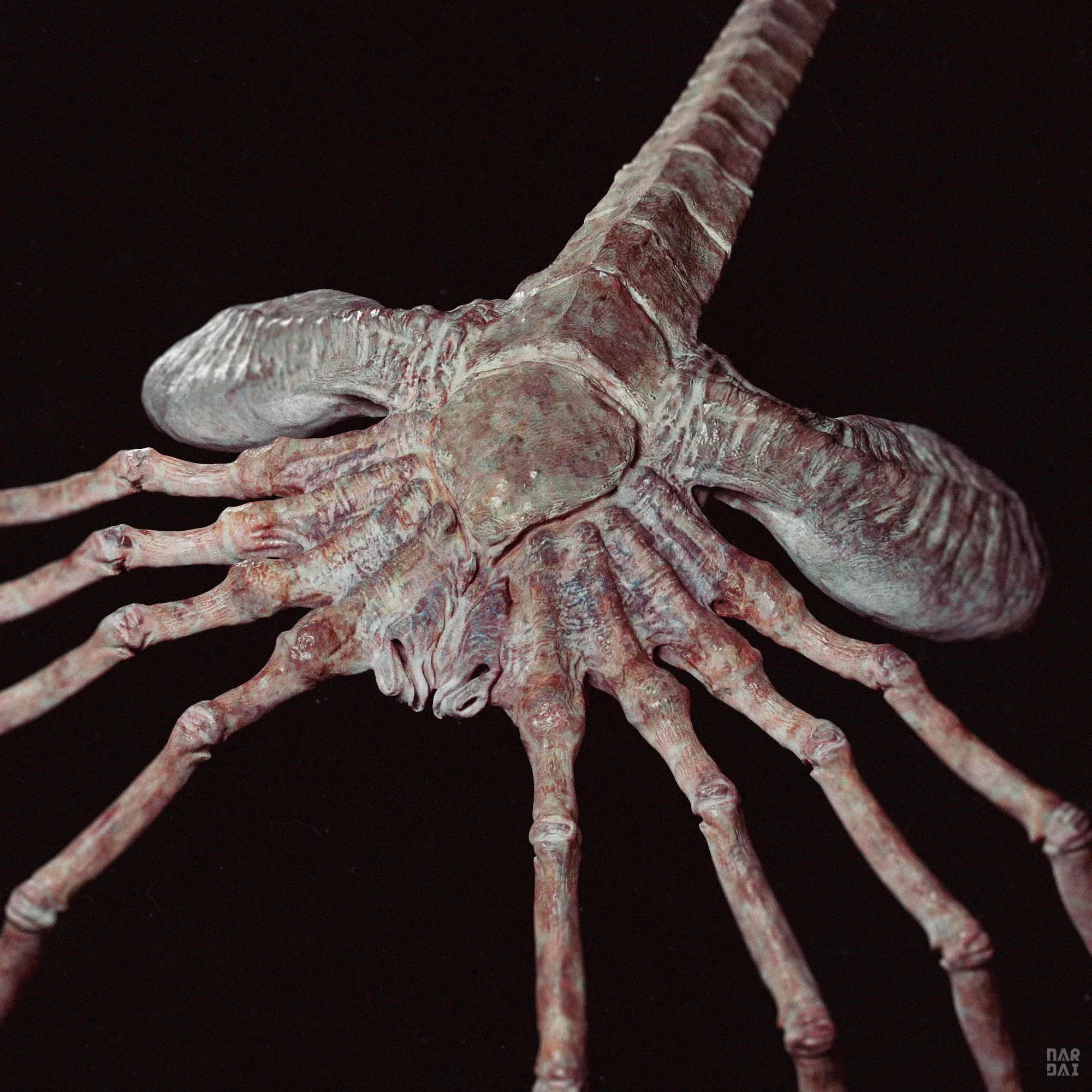 Facehugger model