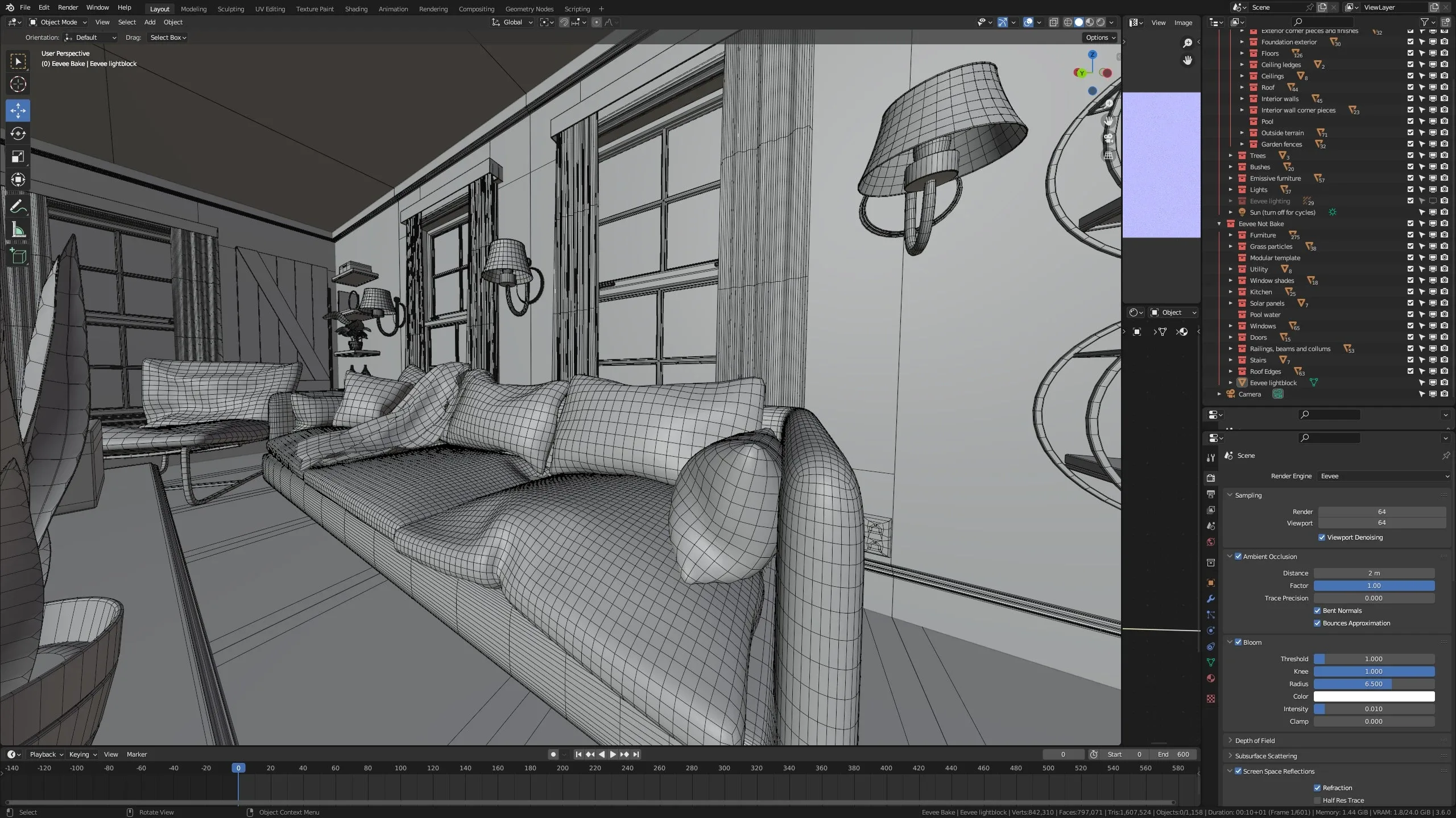 Modular Classic Style American House 6