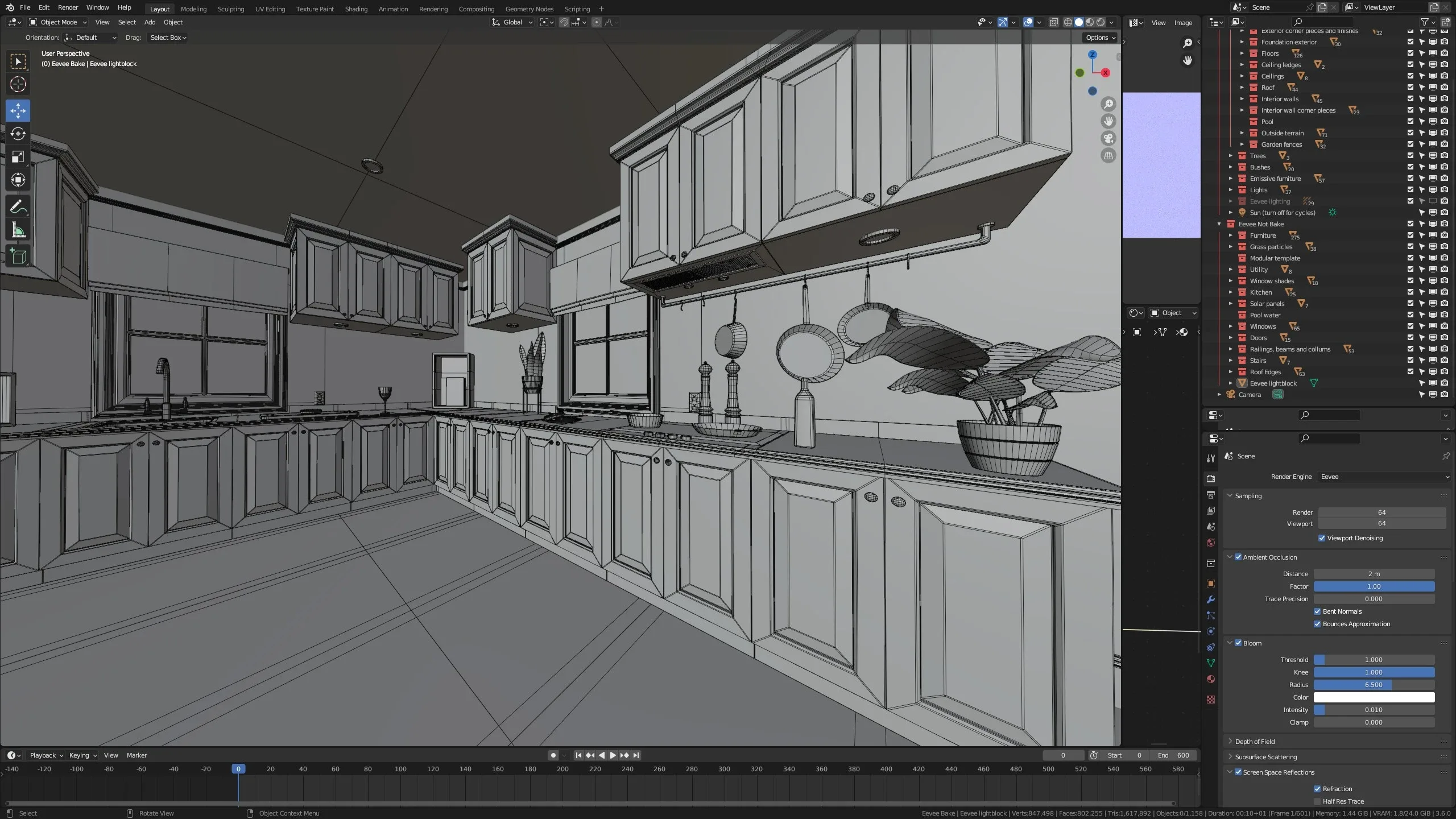 Modular Classic Style American House 6