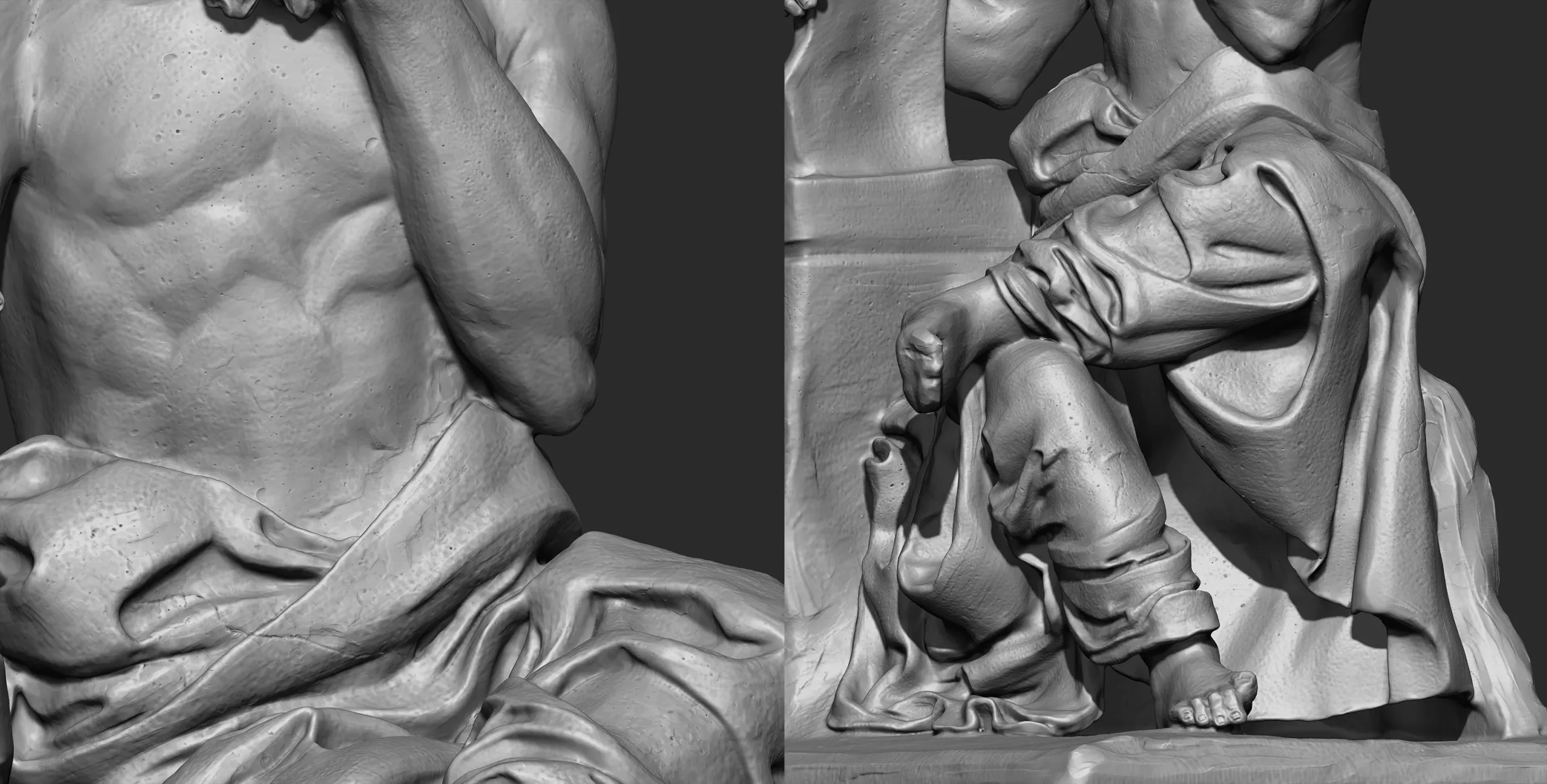 St.jerome Character Sculpture Zbrush 2019 HighPoly