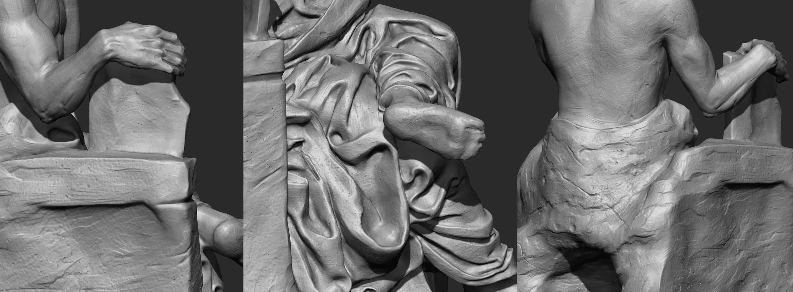 St.jerome Character Sculpture Zbrush 2019 HighPoly