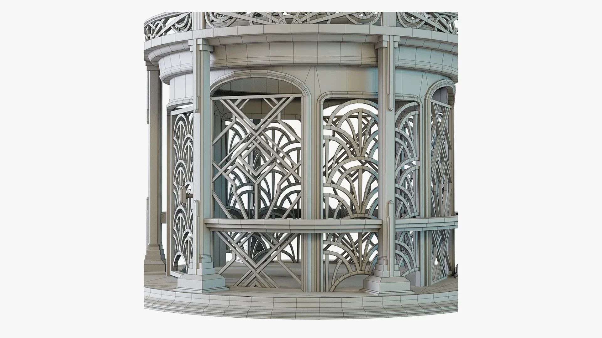 Birdcage Art Deco