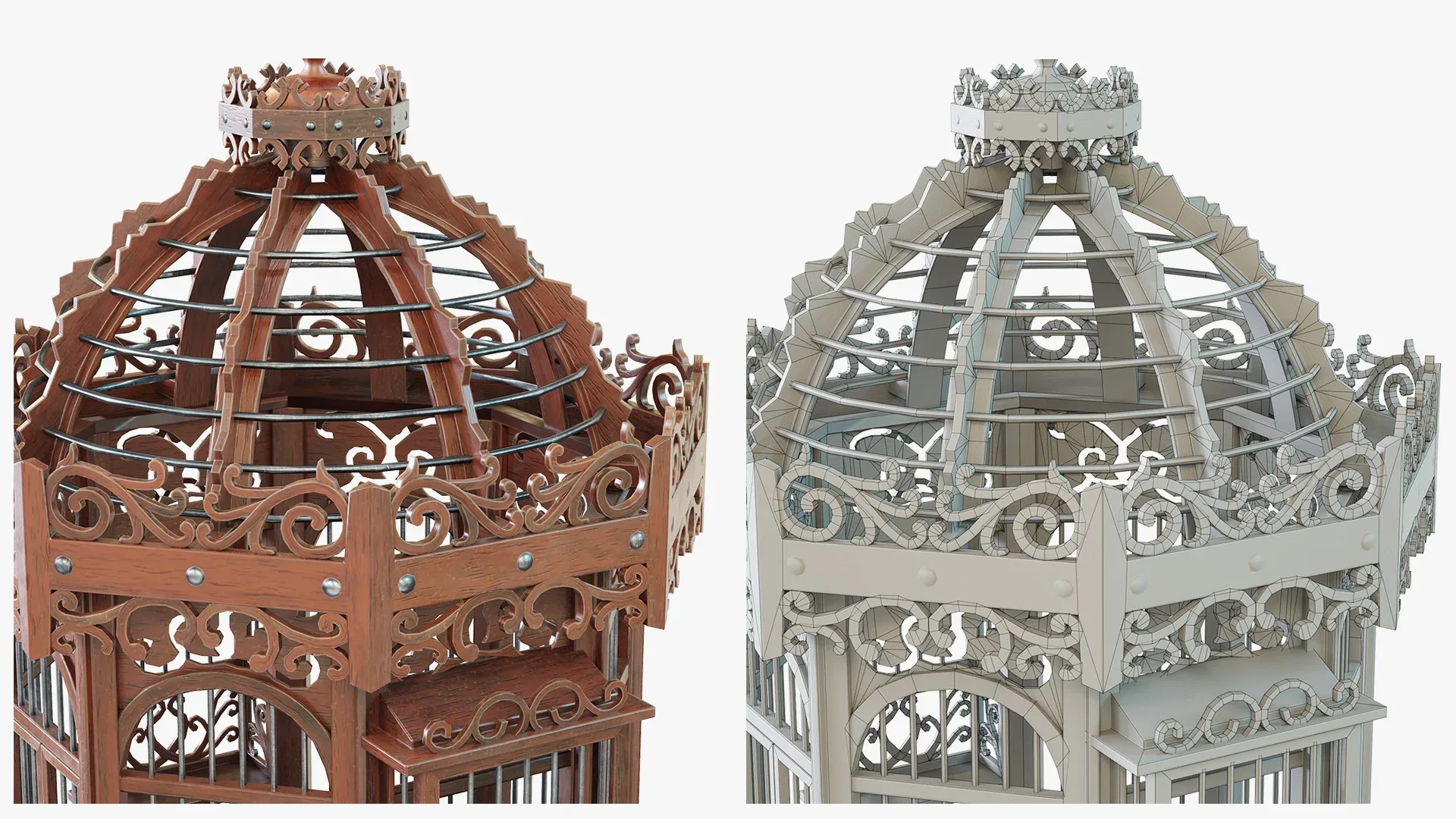 Birdcage Wooden