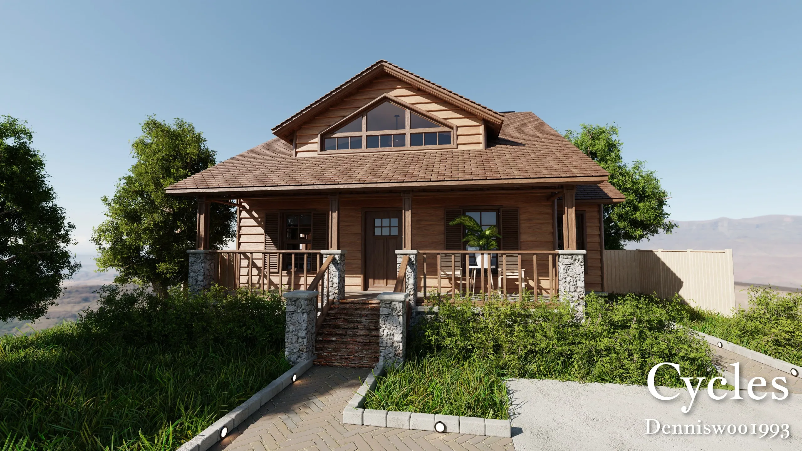 Modular Classic Style American House 7