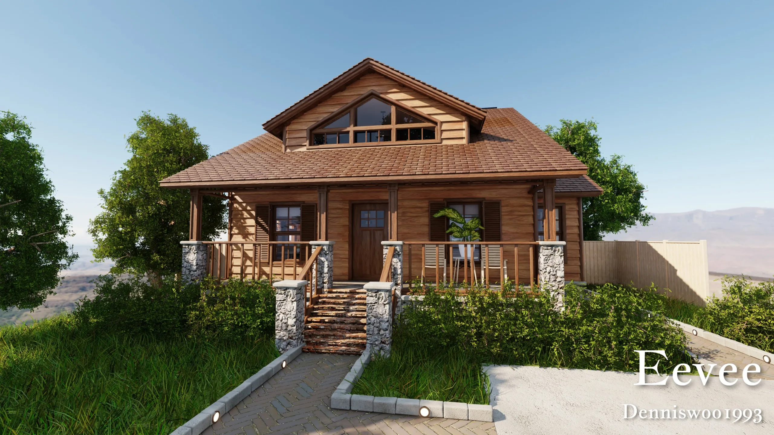 Modular Classic Style American House 7