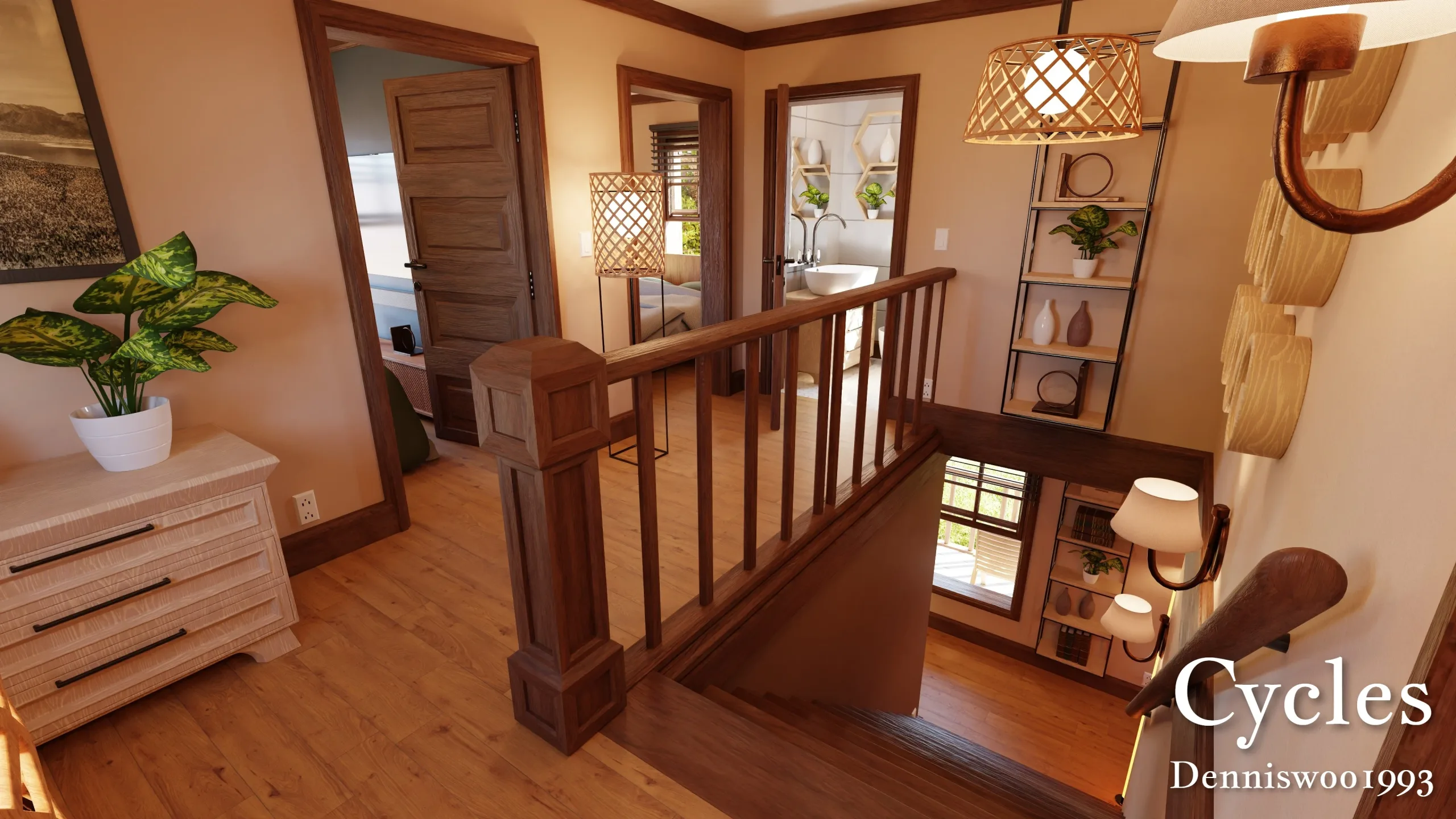 Modular Classic Style American House 8