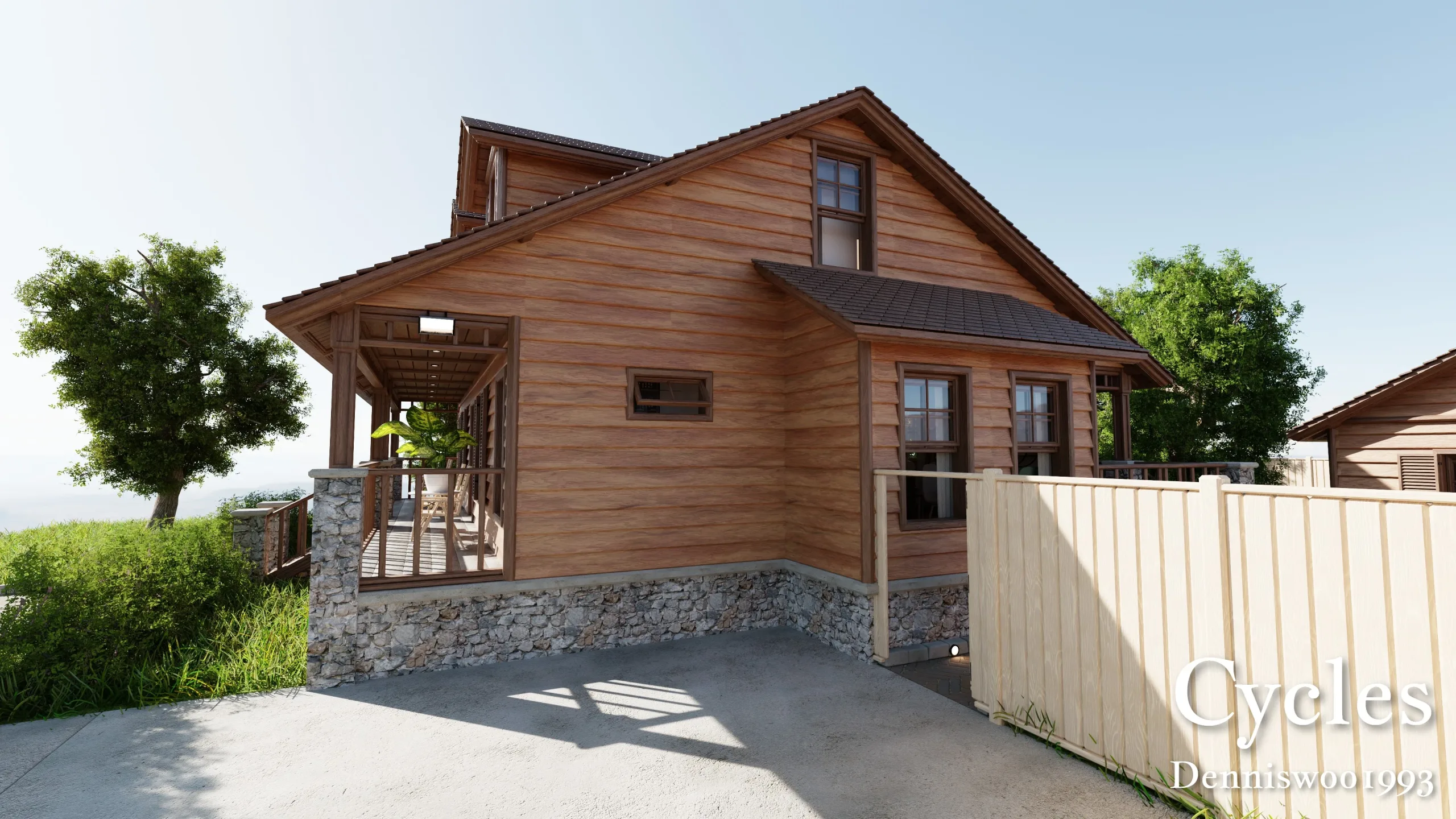 Modular Classic Style American House 9