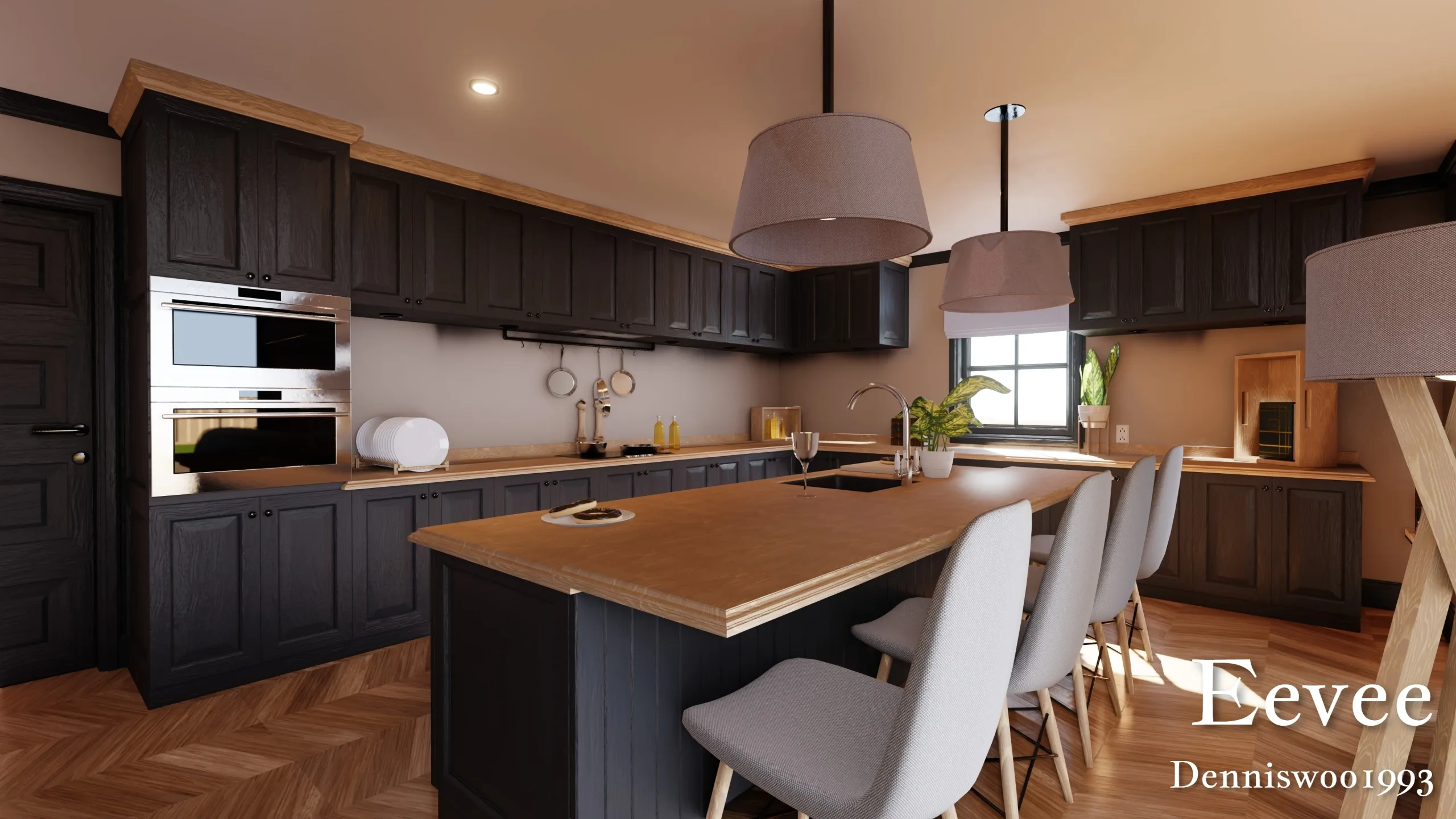 Modular Classic Style American House 10