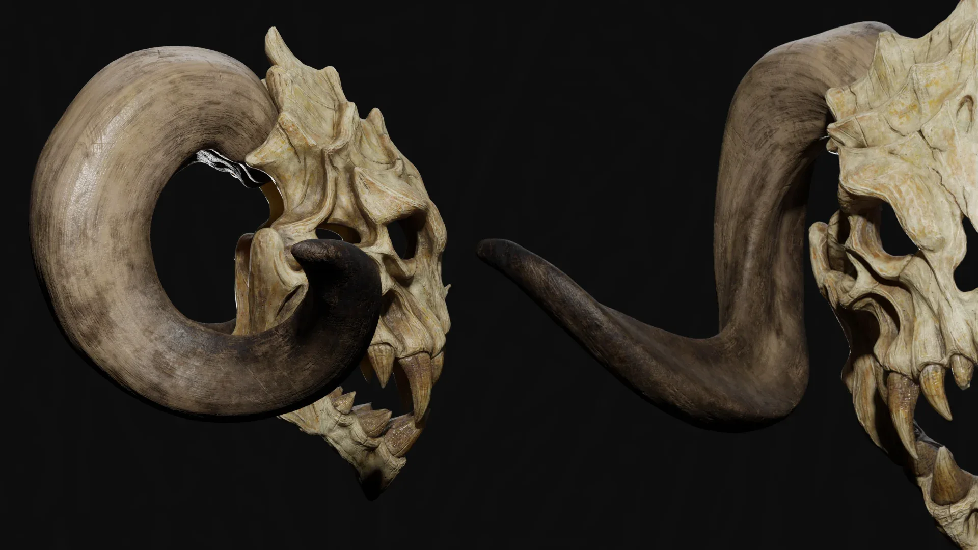 13 Horn Magical Smart Material For Substance 3D Painter