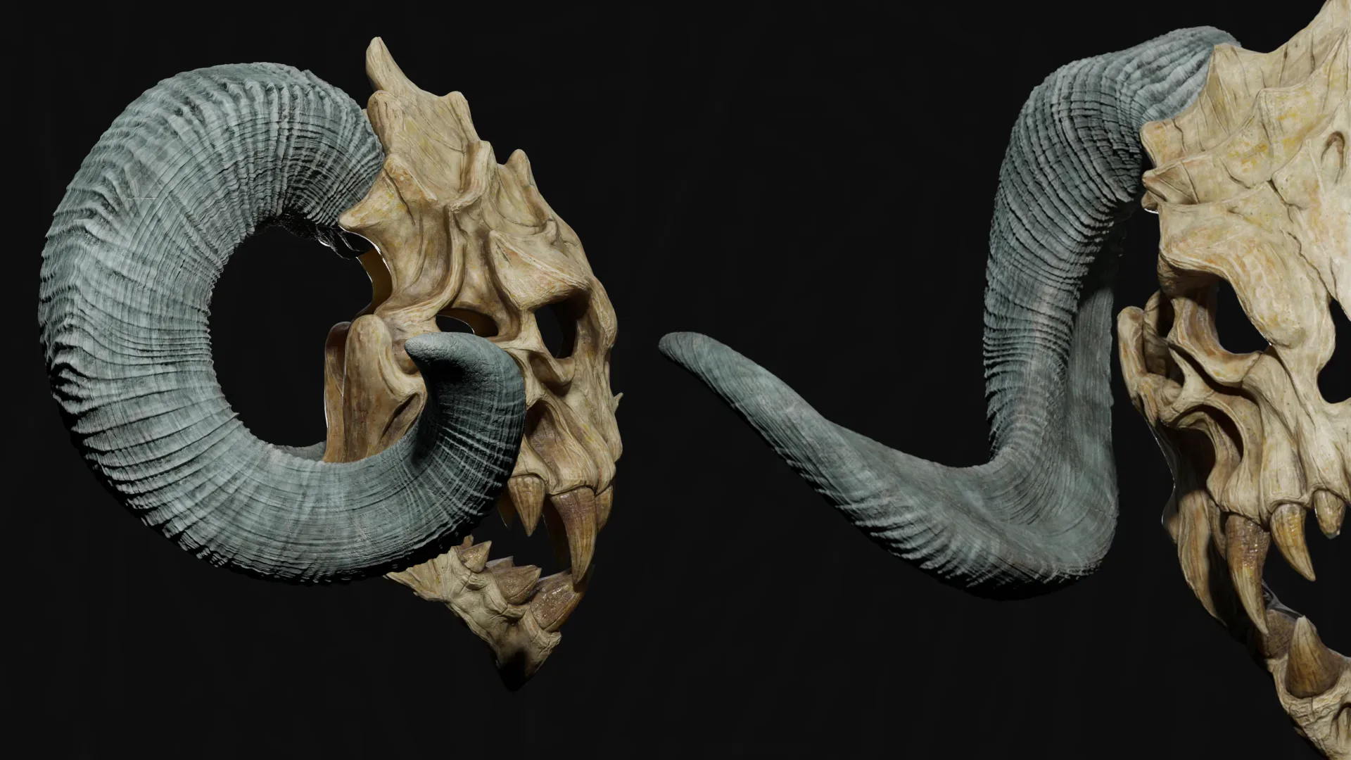 13 Horn Magical Smart Material For Substance 3D Painter