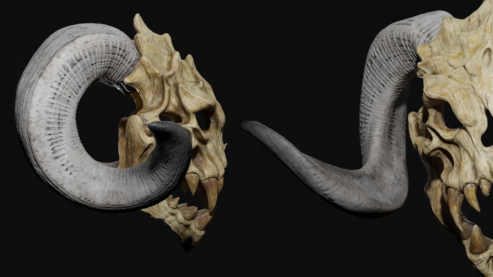 13 Horn Magical Smart Material For Substance 3D Painter