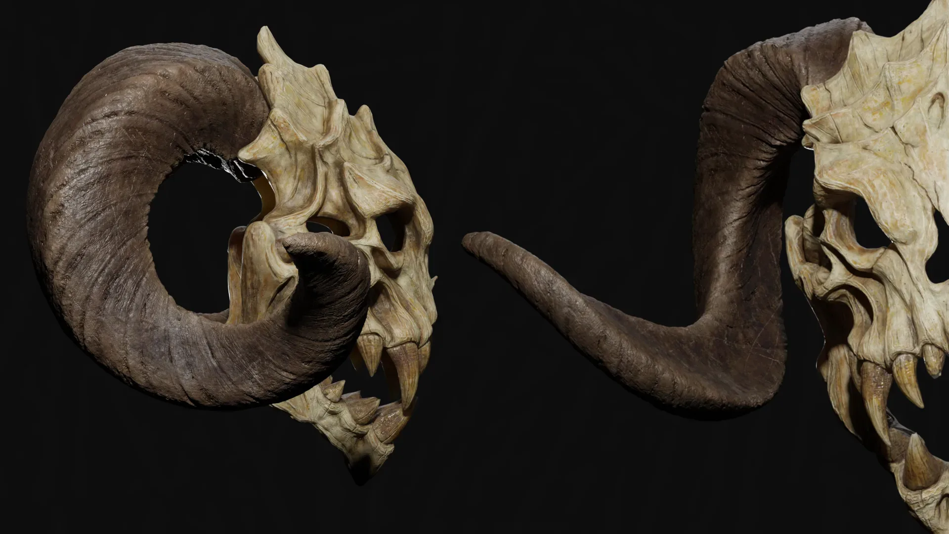 13 Horn Magical Smart Material For Substance 3D Painter