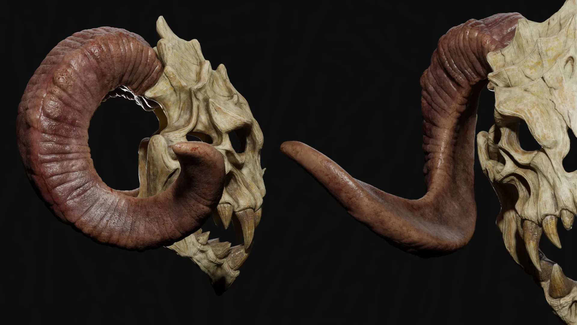 13 Horn Magical Smart Material For Substance 3D Painter