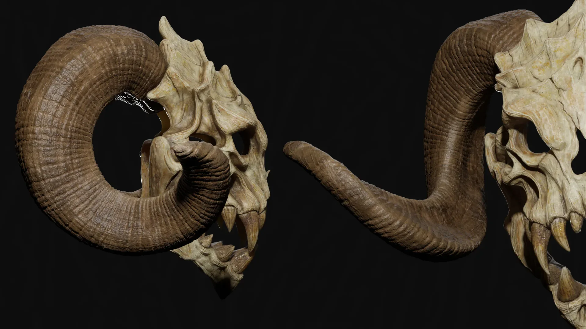 13 Horn Magical Smart Material For Substance 3D Painter