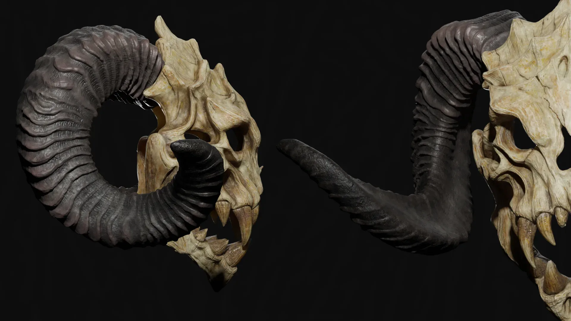 13 Horn Magical Smart Material For Substance 3D Painter