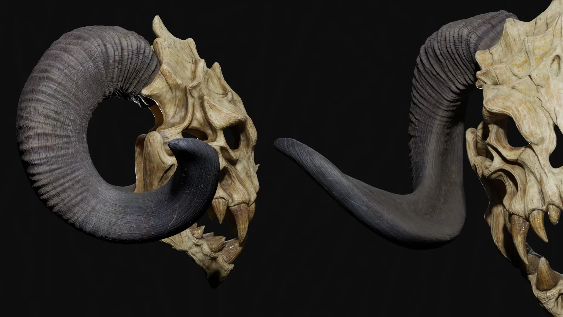 13 Horn Magical Smart Material For Substance 3D Painter