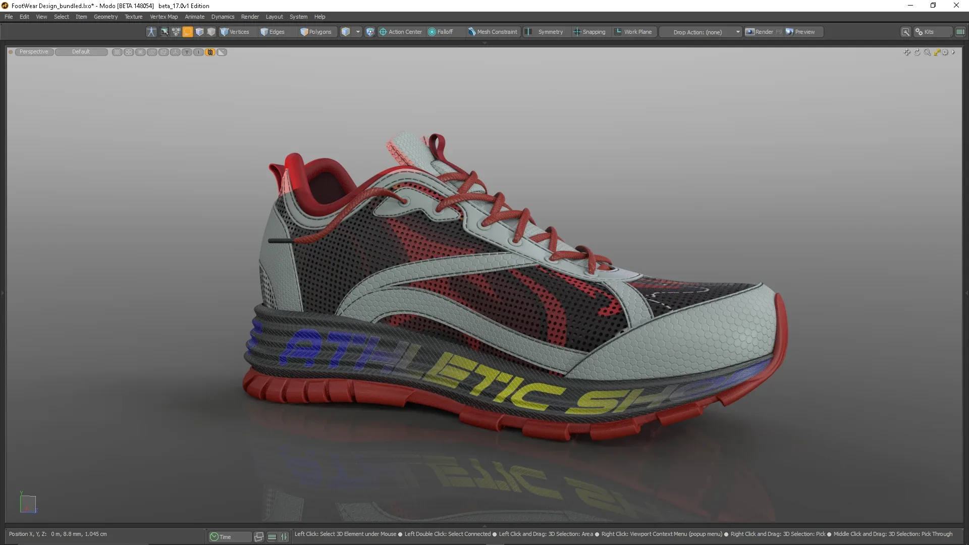 Footwear design in Foundry Modo Really from zero to hero!!! You've never seen one like this! I guarantee you!!!