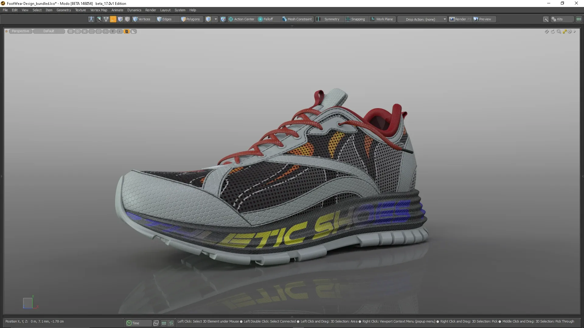 Footwear design in Foundry Modo Really from zero to hero!!! You've never seen one like this! I guarantee you!!!