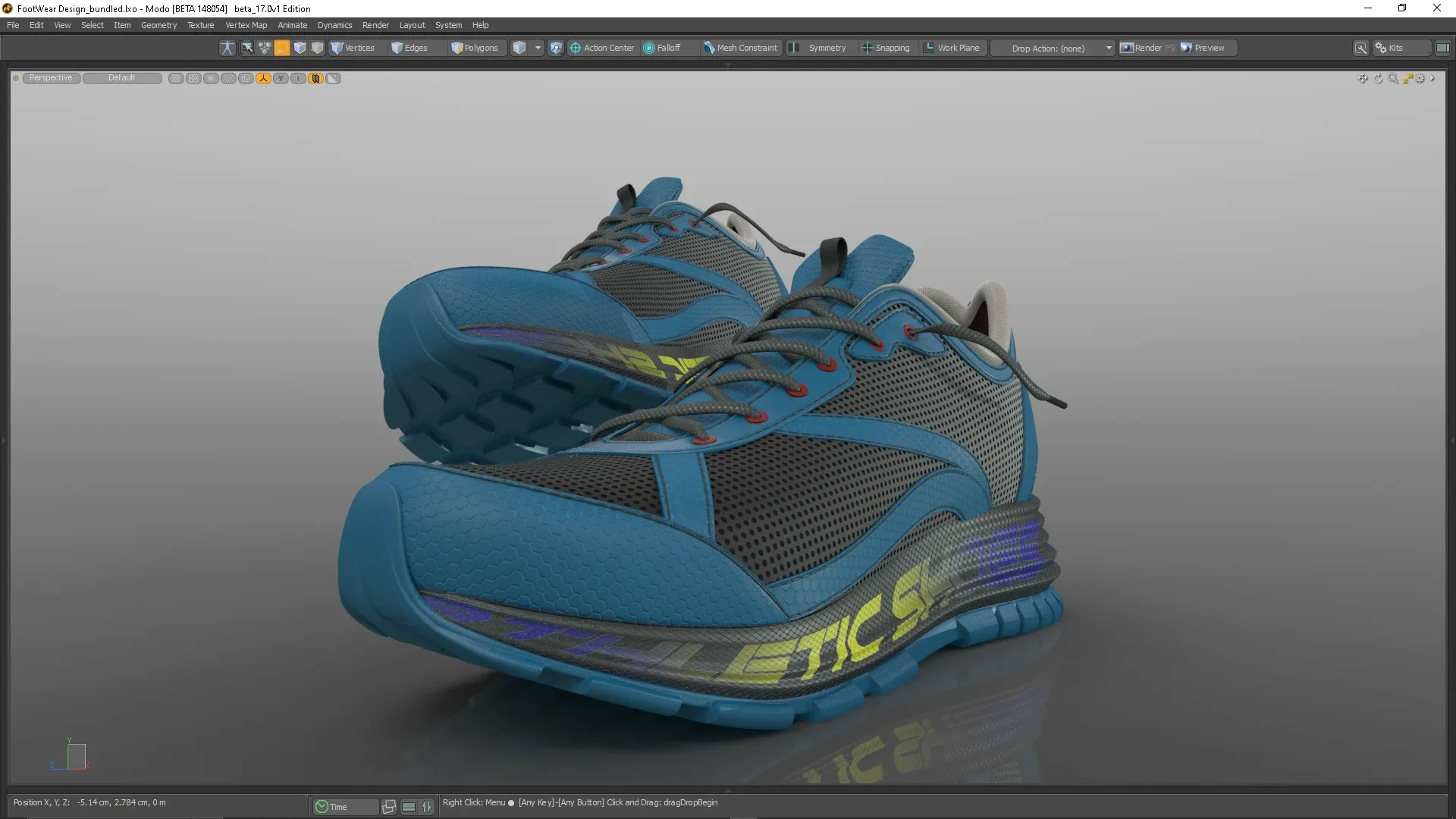 Footwear design in Foundry Modo Really from zero to hero!!! You've never seen one like this! I guarantee you!!!