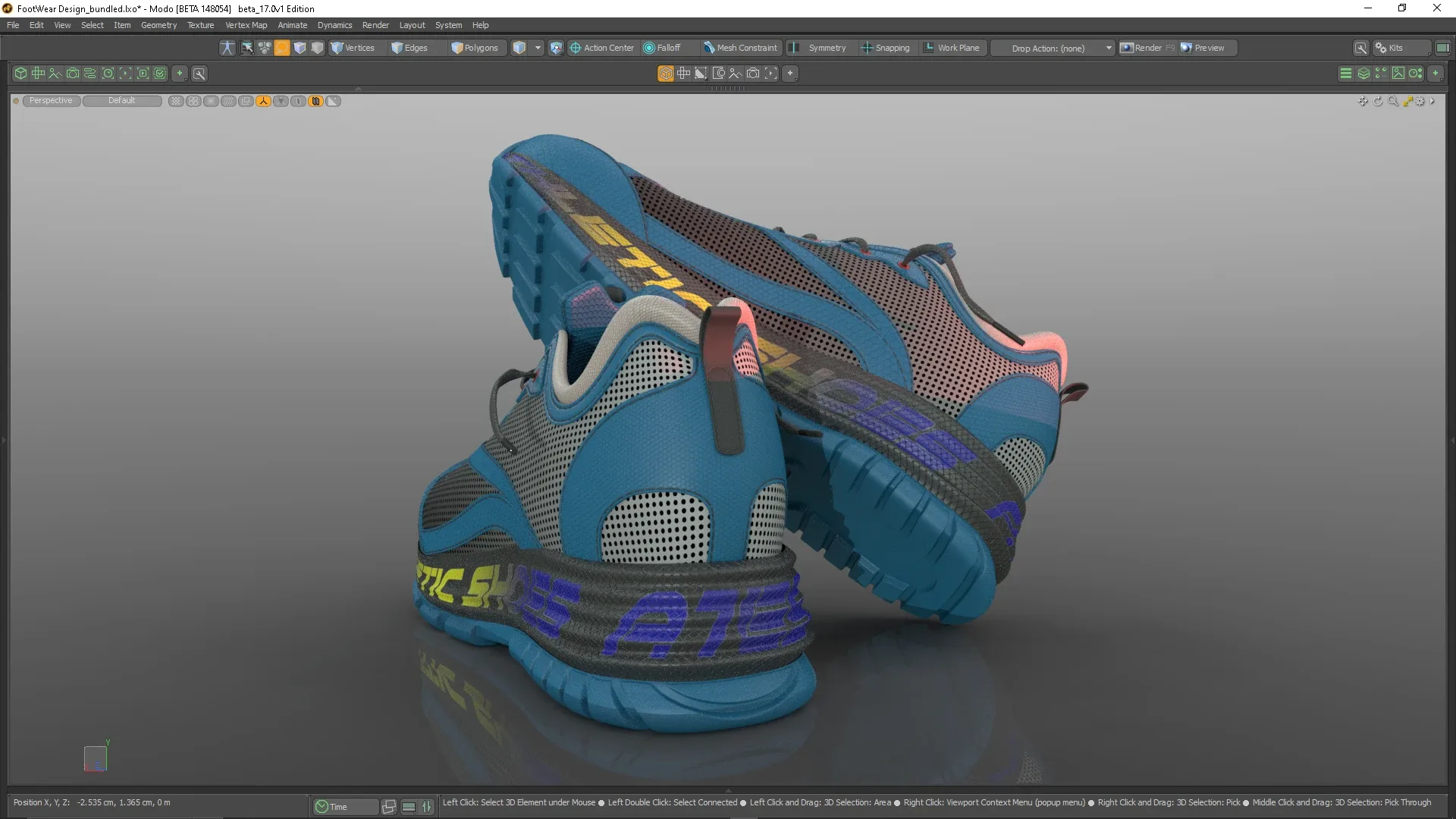 Footwear design in Foundry Modo Really from zero to hero!!! You've never seen one like this! I guarantee you!!!