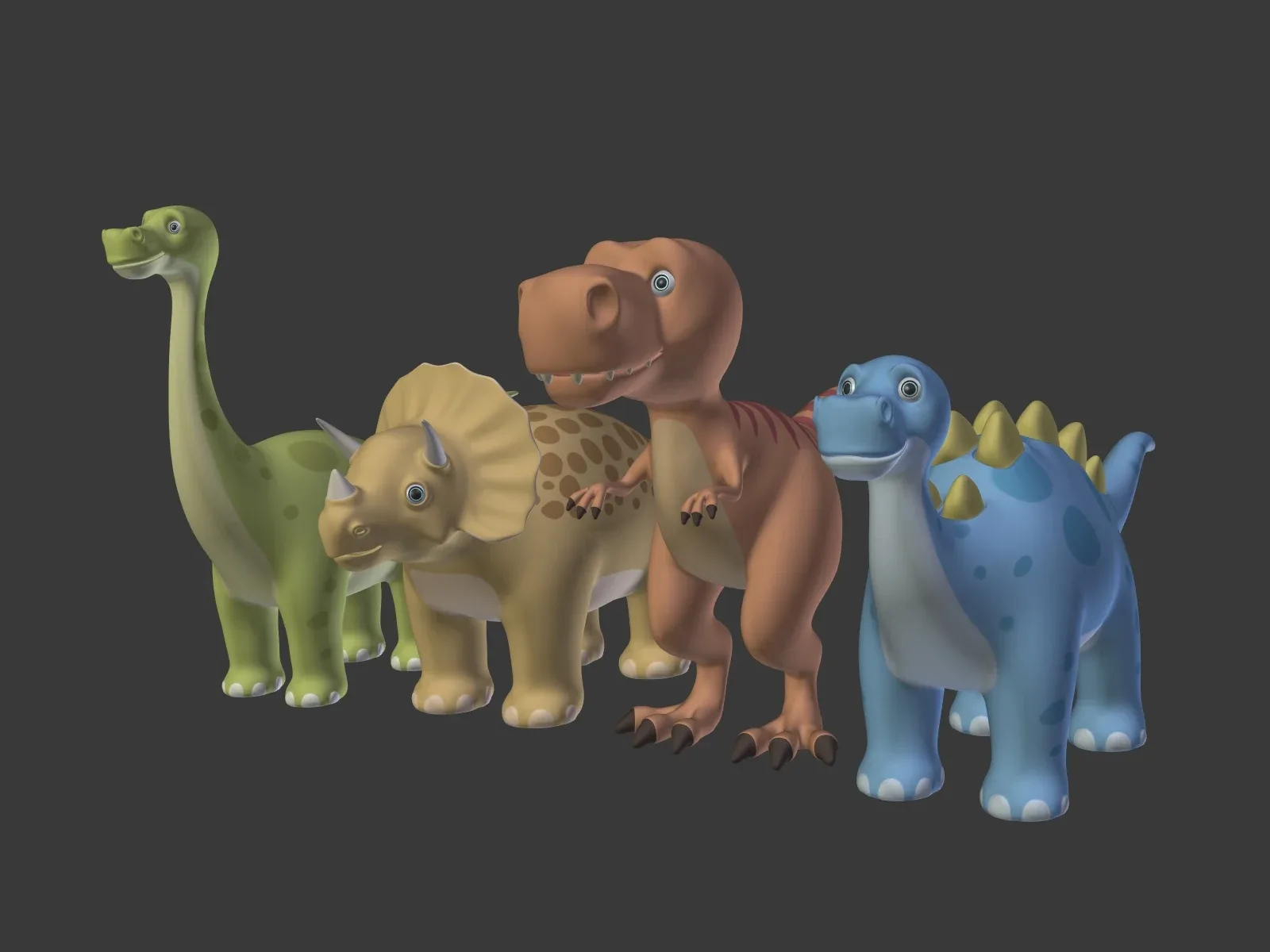 Cartoon Dinosaurs