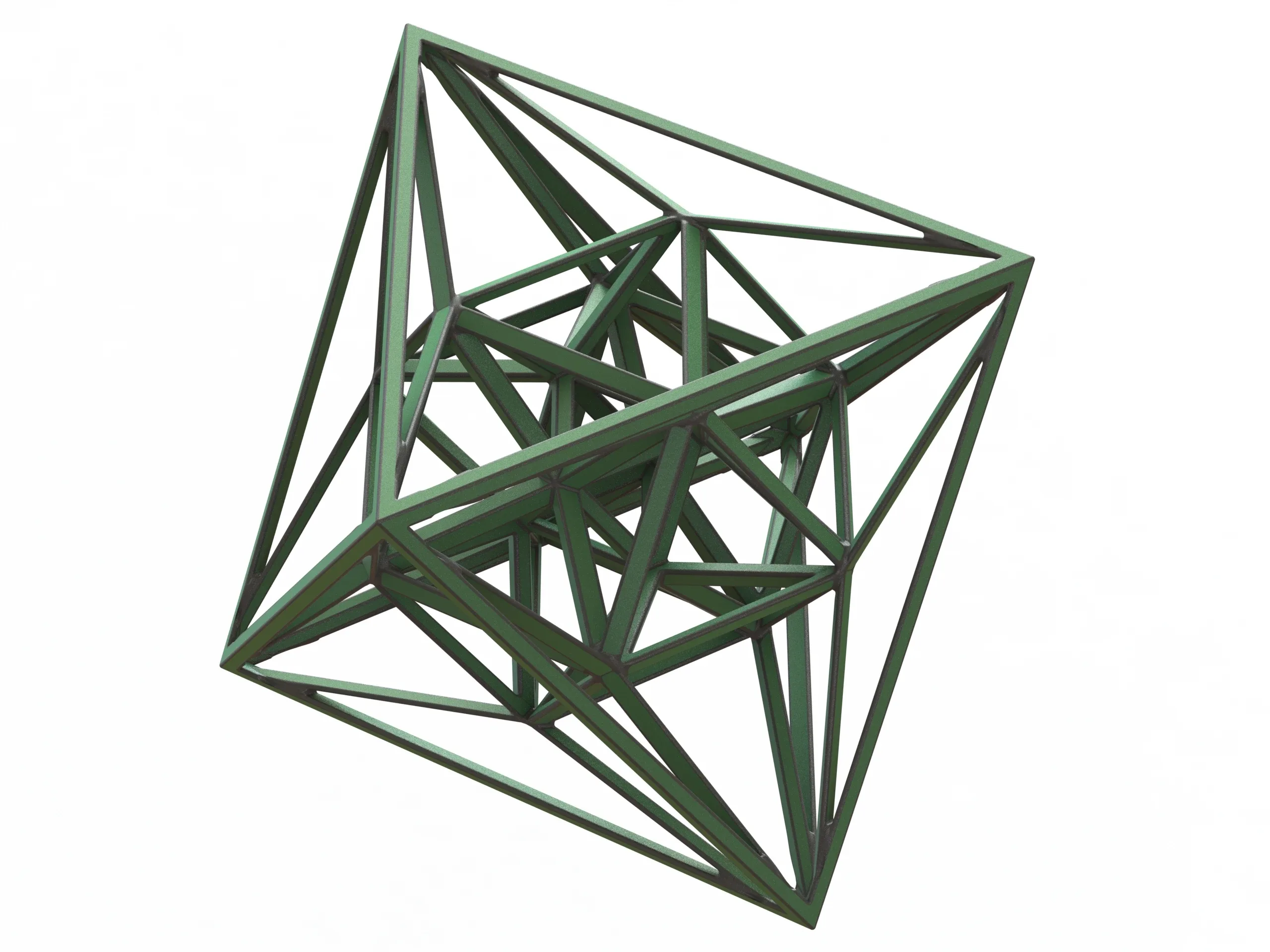 Wireframe Shape Geometric 24-Cell