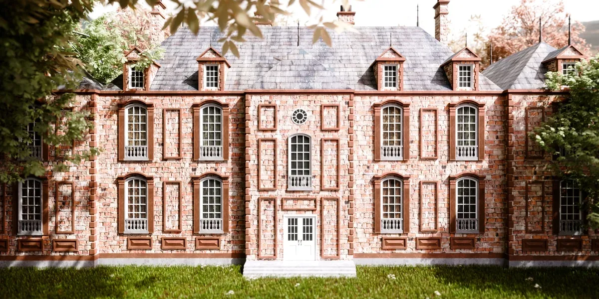 Chateau Le Corvier - 3D Model Of A French Mansion