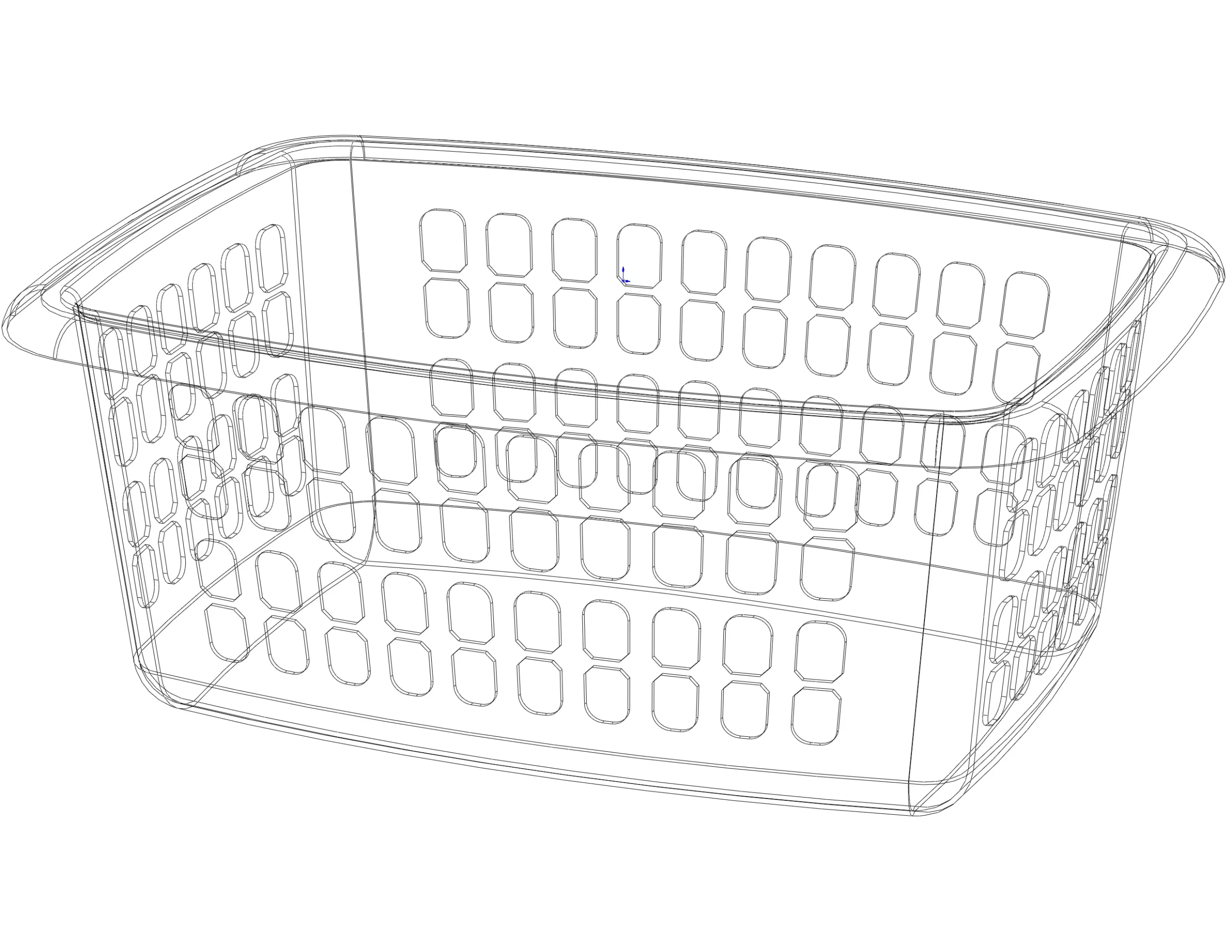 Multi-Purpose Home Storage Basket 65CM Width