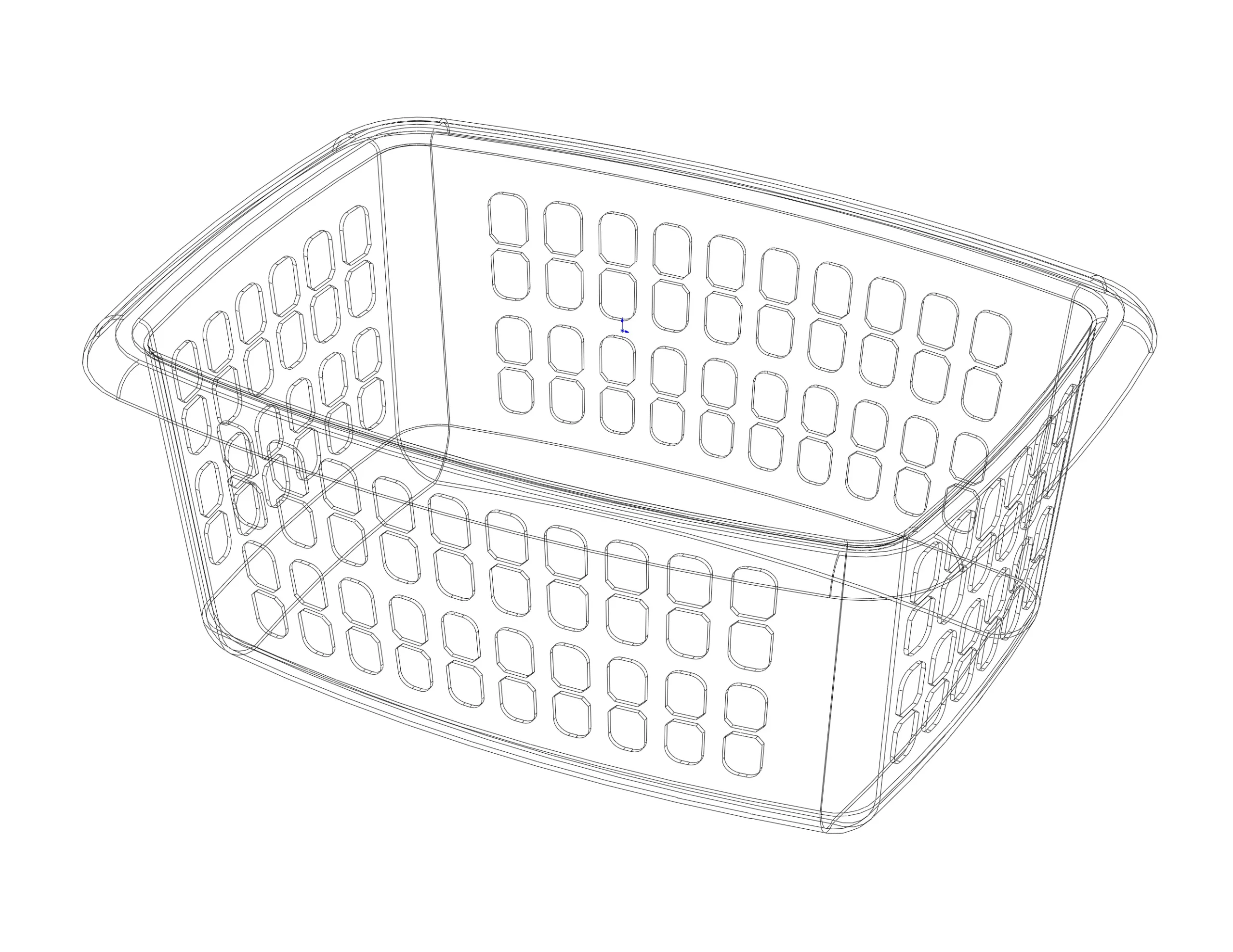 Multi-Purpose Home Storage Basket 65CM Width