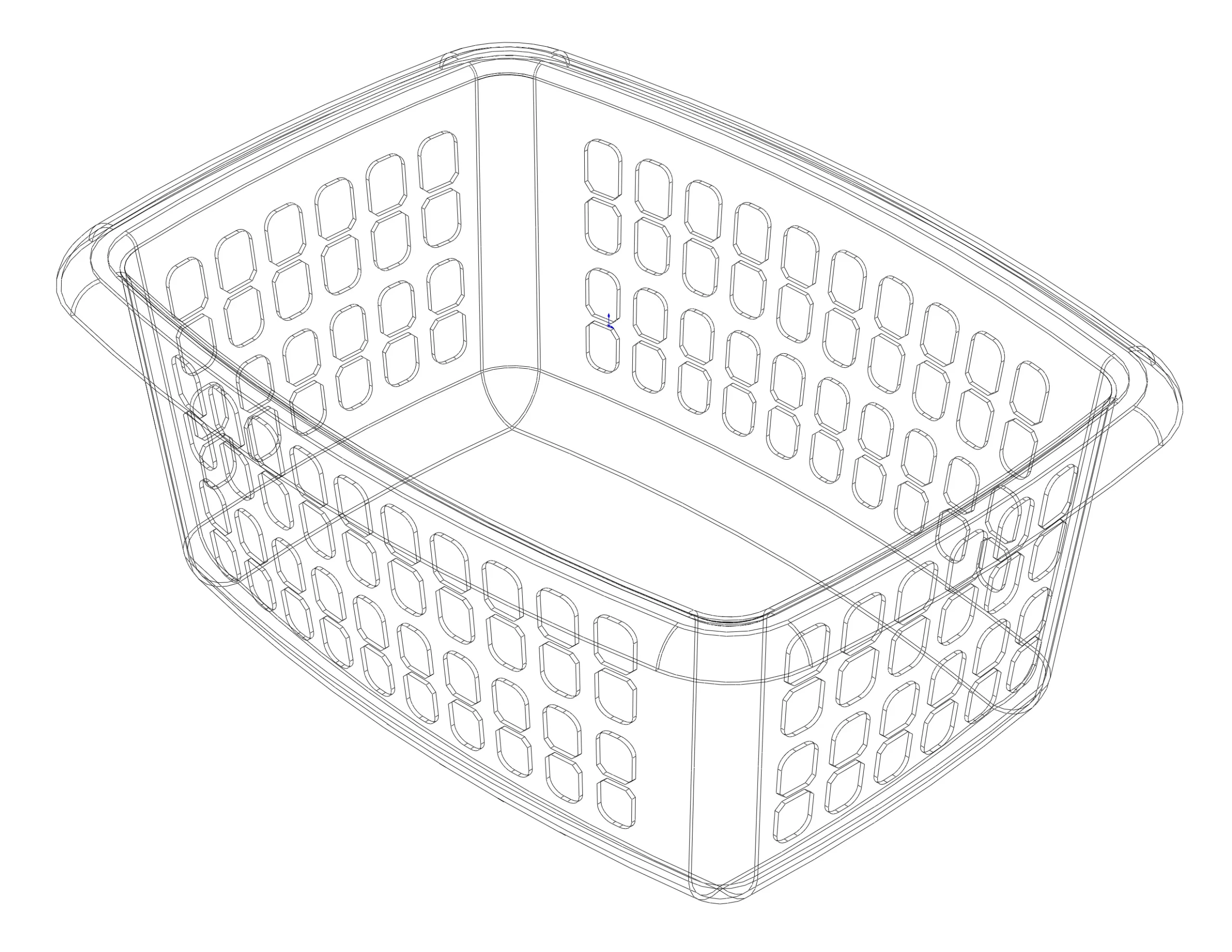 Multi-Purpose Home Storage Basket 65CM Width