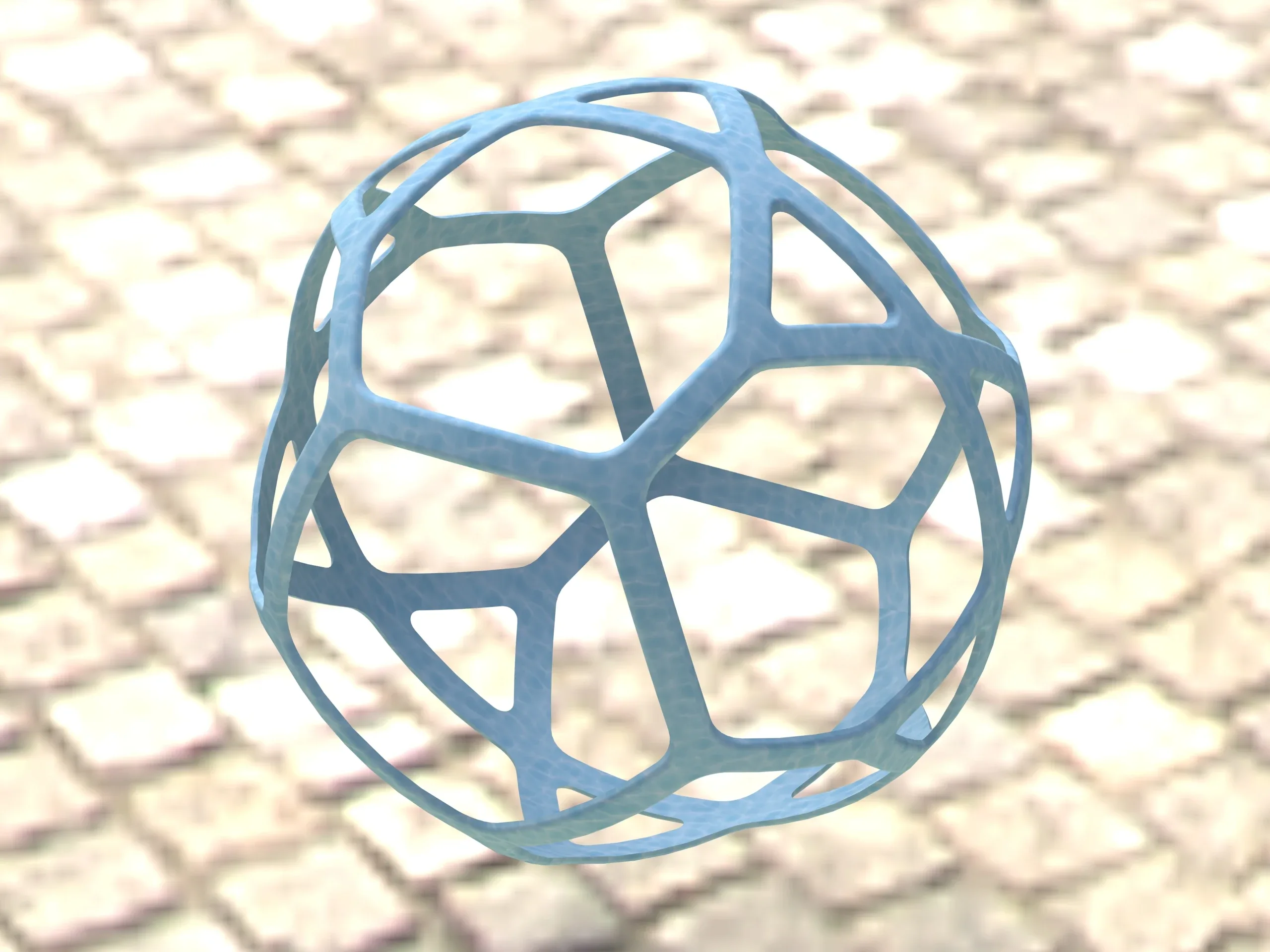 Wireframe Shape Geometric Simple Ball