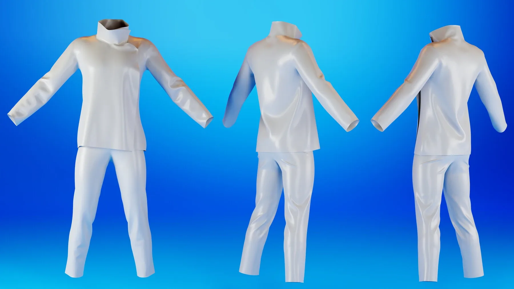 Toji And Megumi Fushiguro (Men Outfit) - Basemesh Models + Bonus + Project Files