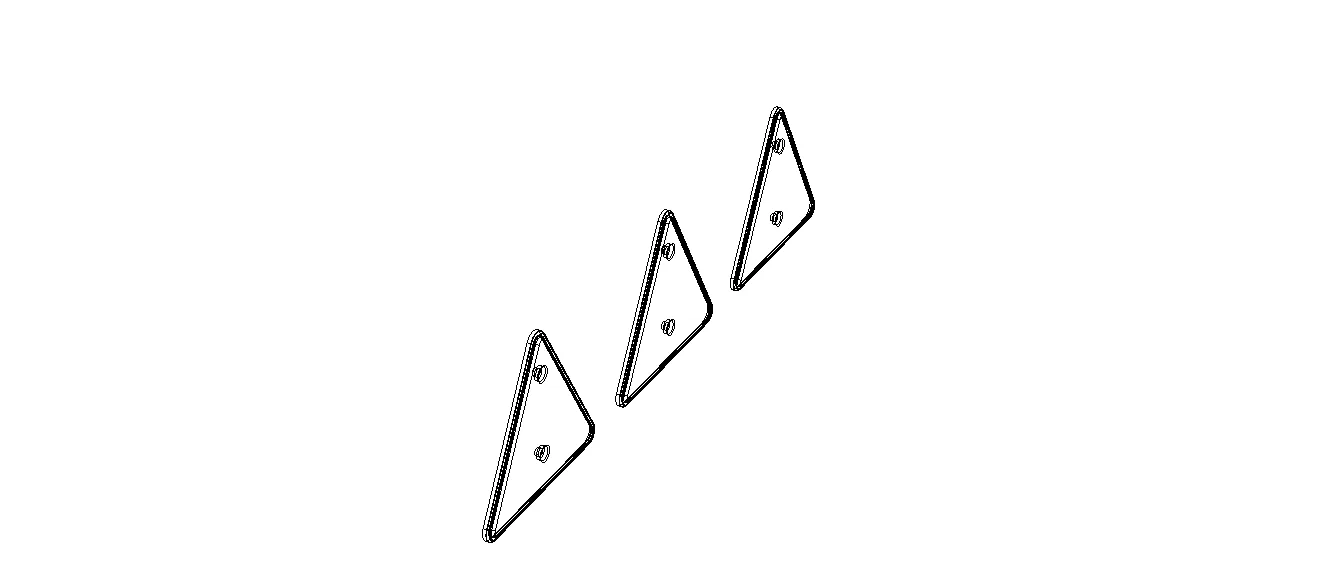 Trailer Triangle Reflectors