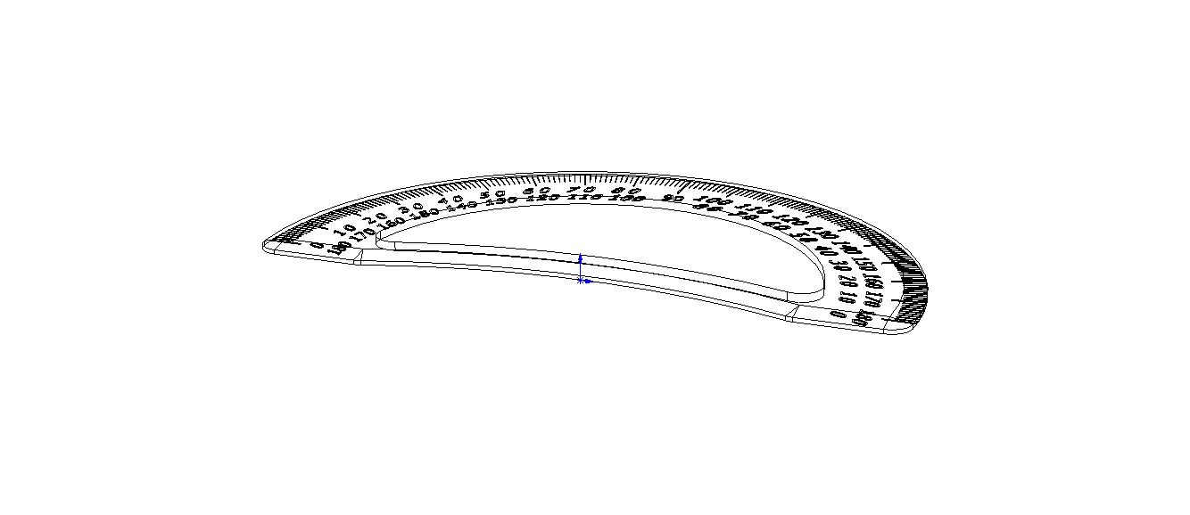 180 Degree Protractor 15cm