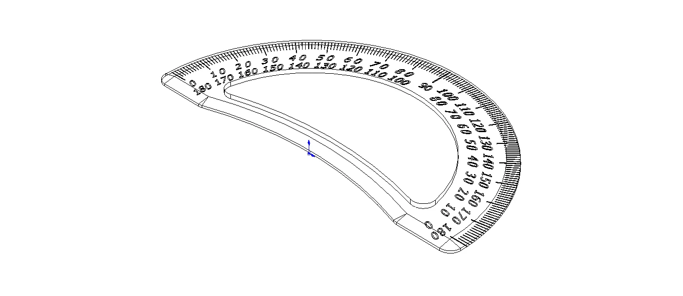 180 Degree Protractor 15cm